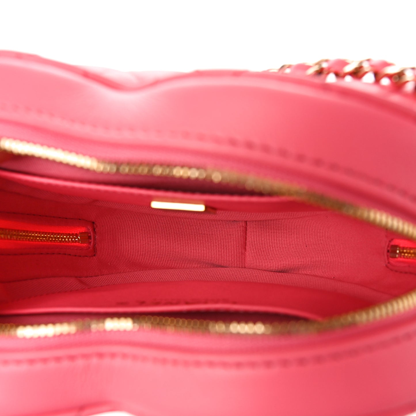 Lambskin Quilted CC In Love Heart Bag Pink