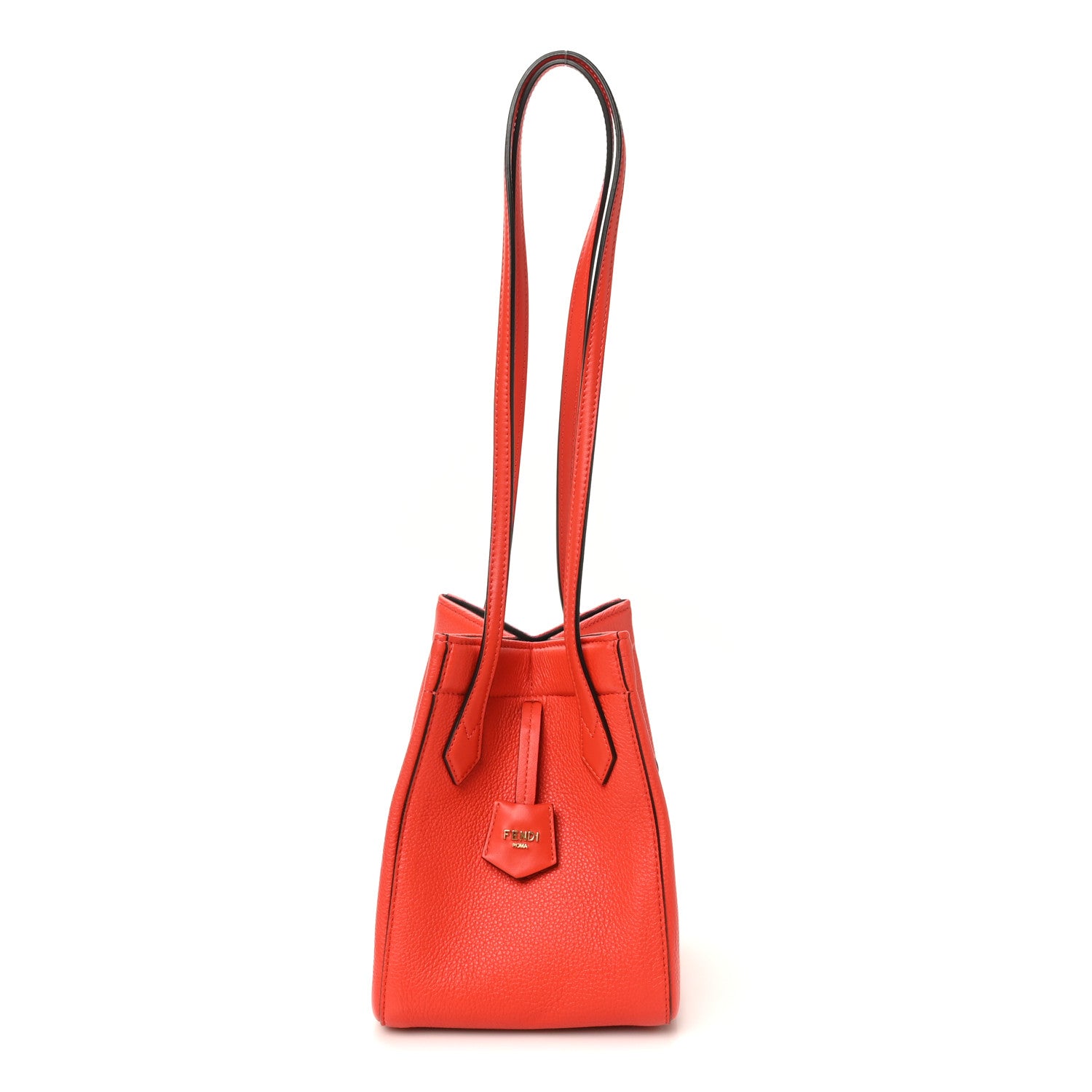 FENDIバッグ Fendi Ciclamino Pilar Nappa Intreccio Vitello Leather Petite