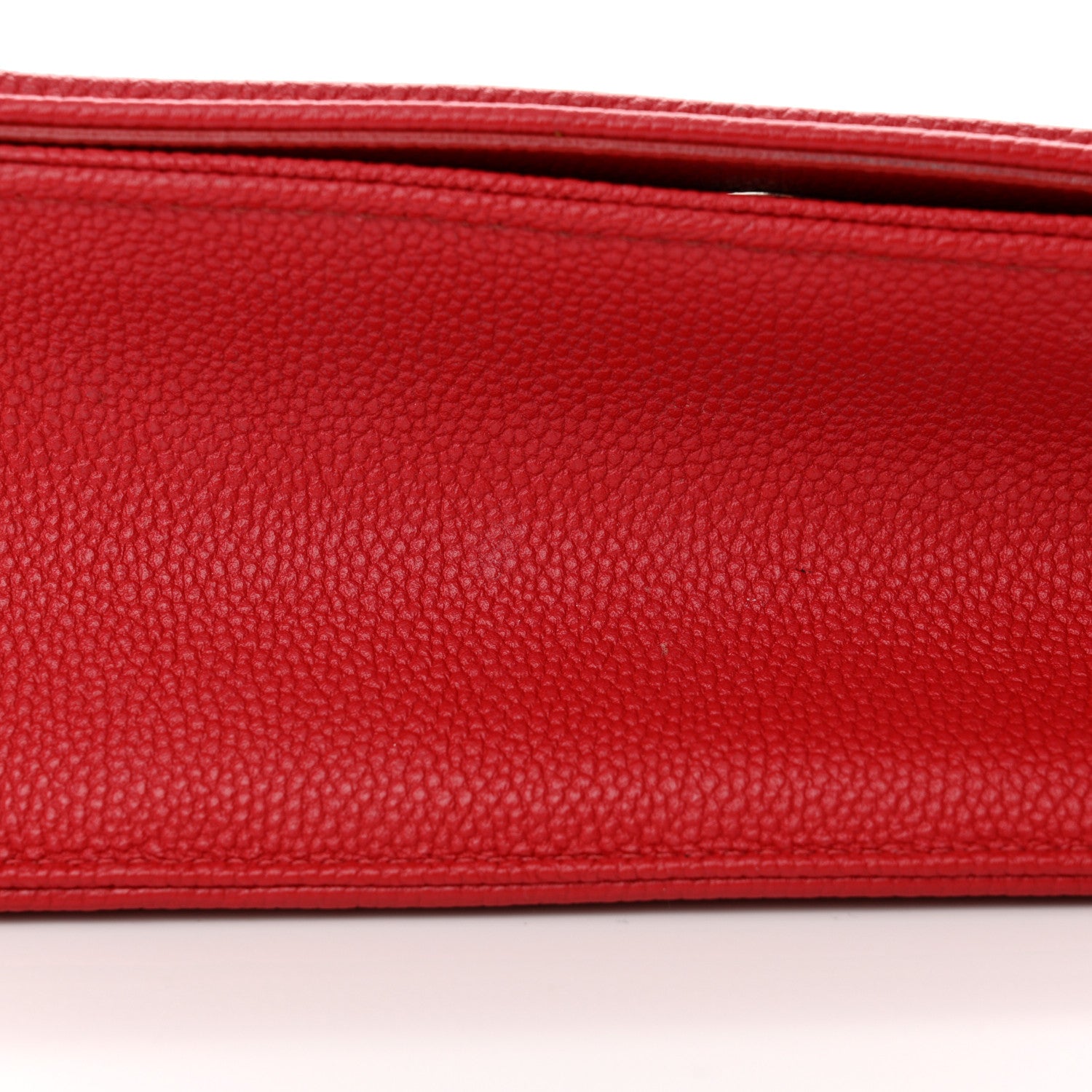 Christian Dior Grained Calfskin Small Diorama Flap Bag Red 13 of 15