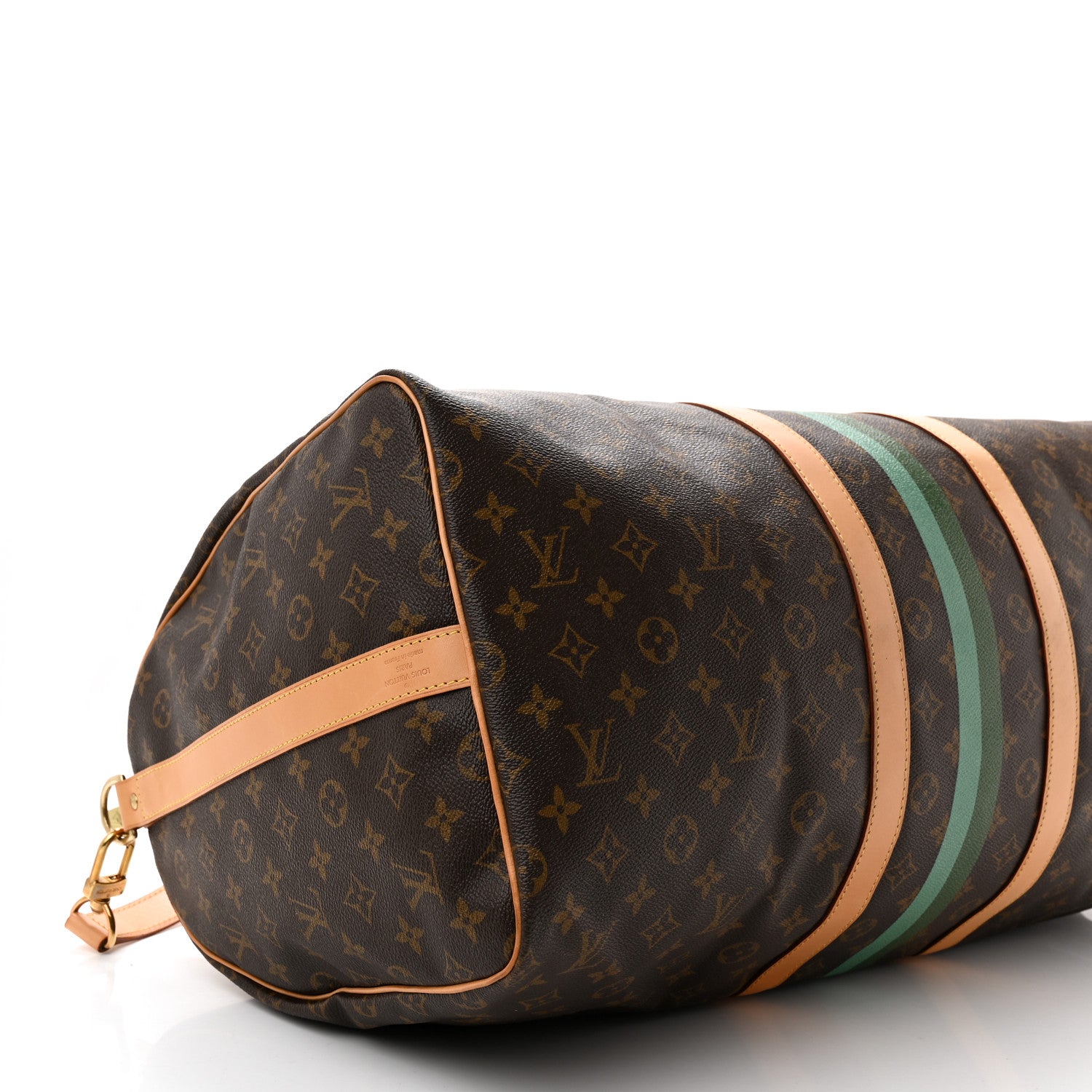 Louis Vuitton Monogram My LV Heritage Keepall Bandouliere 55 Vert Anglais Vert Clair 8 of 20