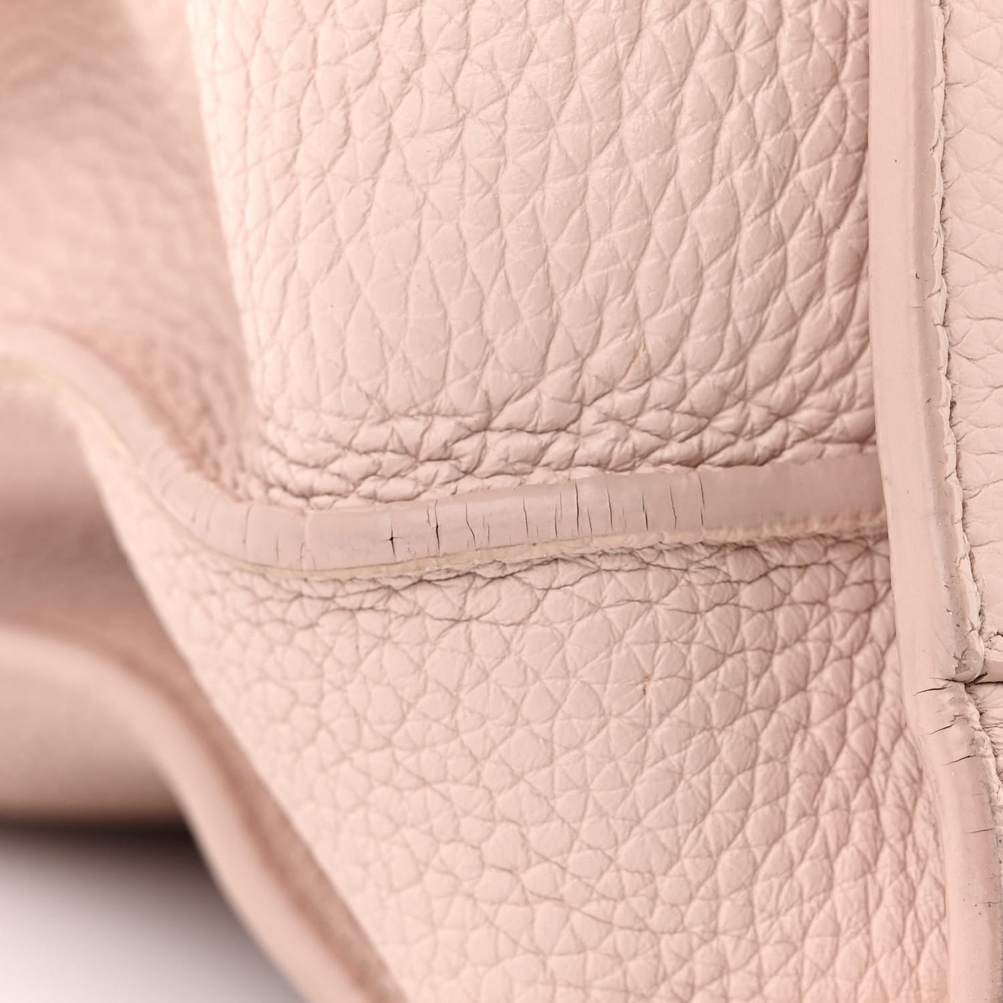 Grained Calfskin Small Sac De Jour Marble Pink