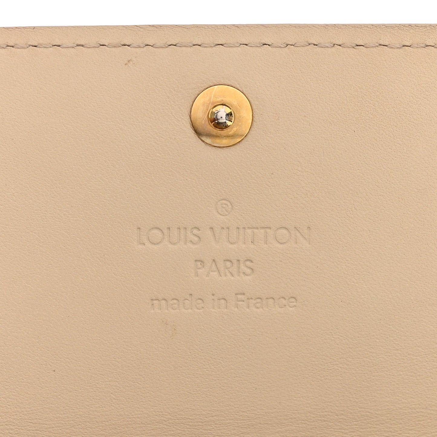 Vernis Sarah Wallet Blanc Corail