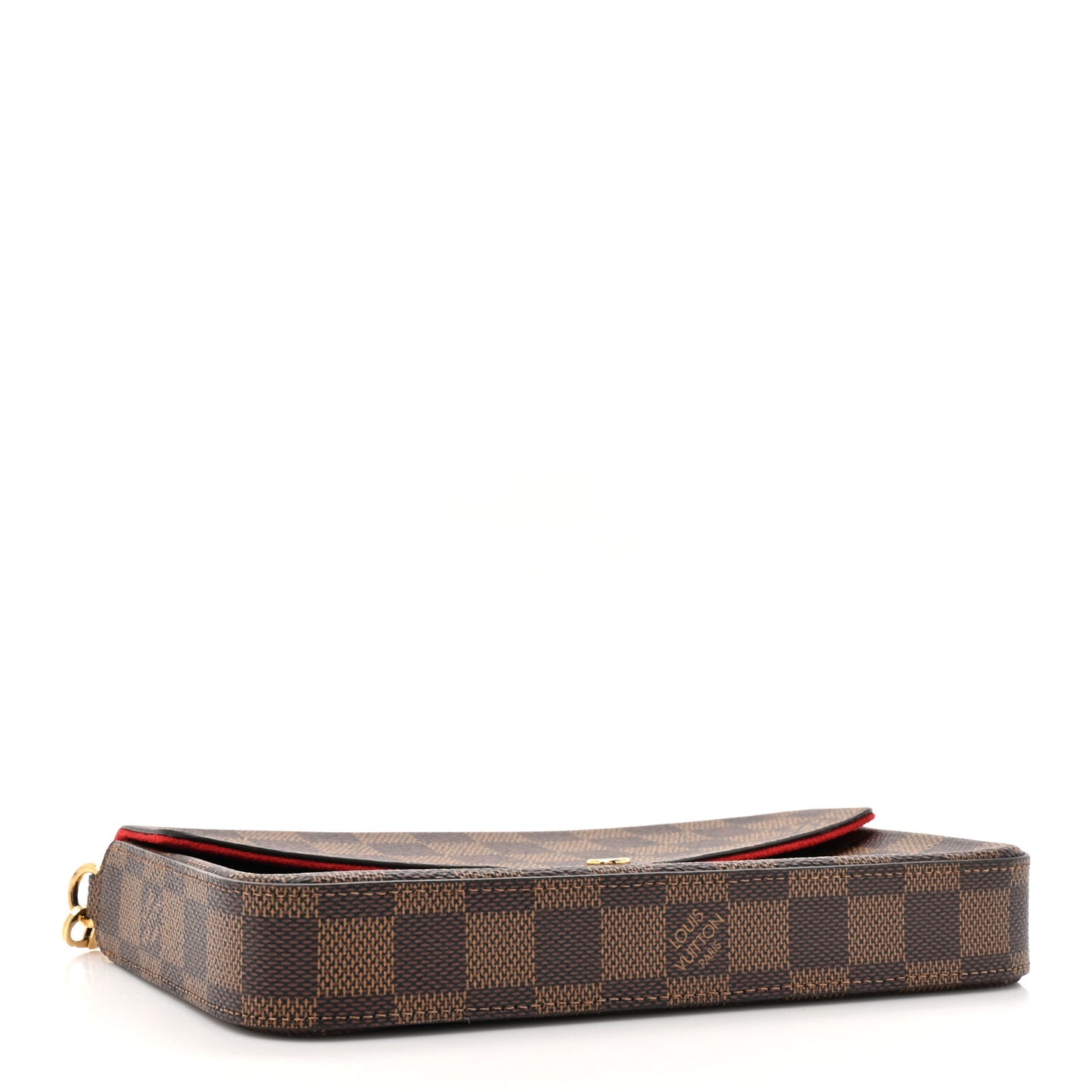 Damier Ebene Pochette Felicie Chain Wallet