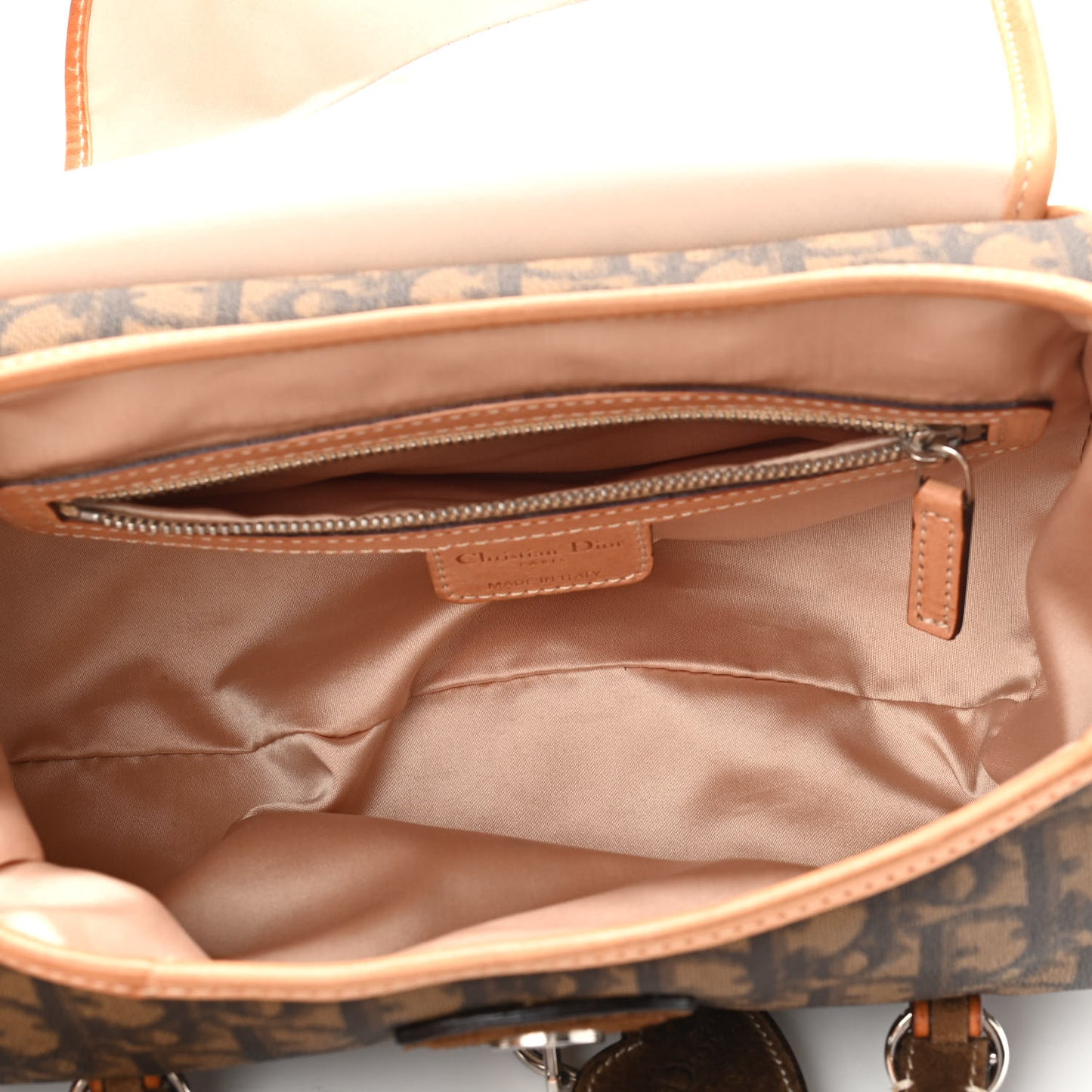 Monogram Romantique Trotter Flap Bag Brown