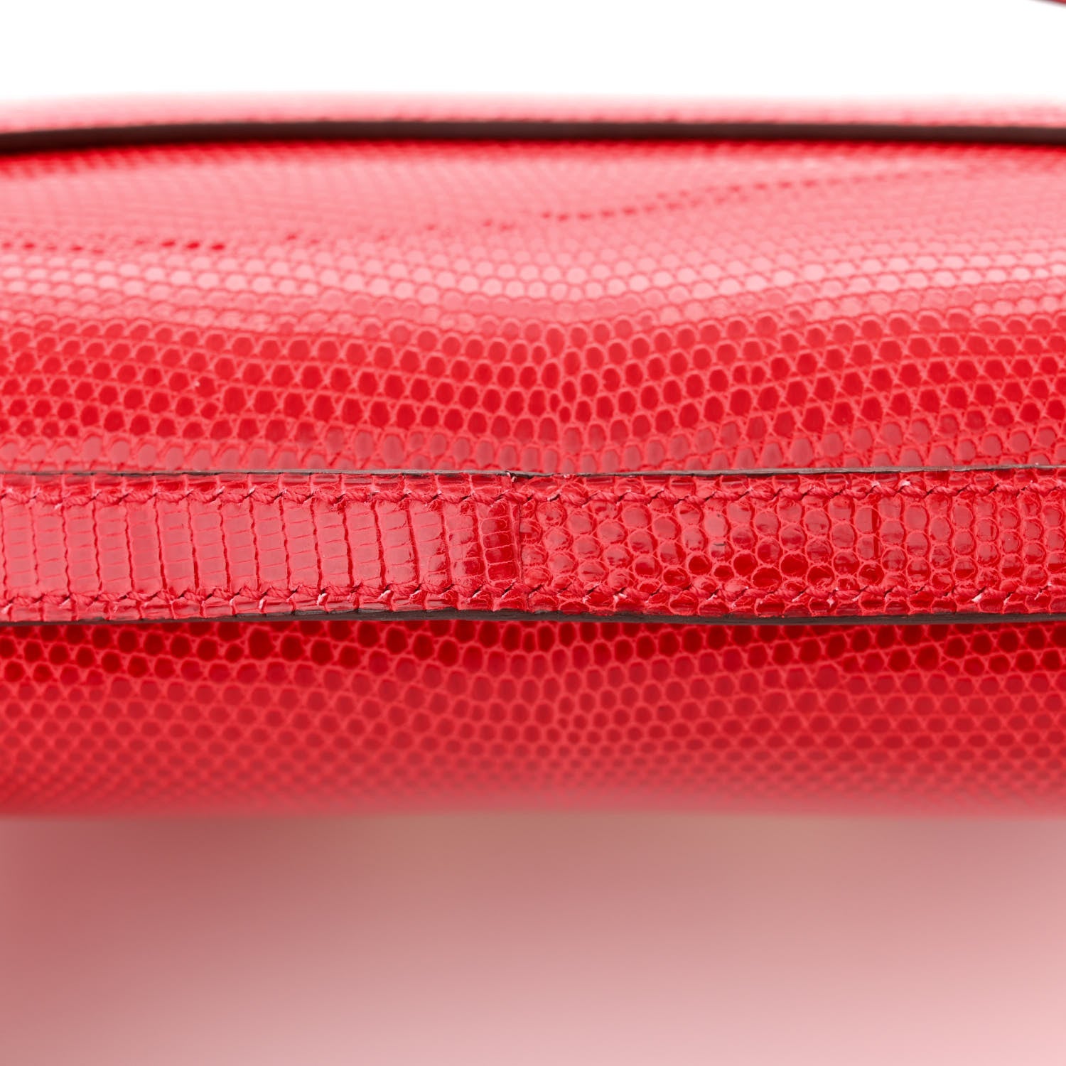 Hermes Lizard Constance 18 Rouge Moyen 11 of 12