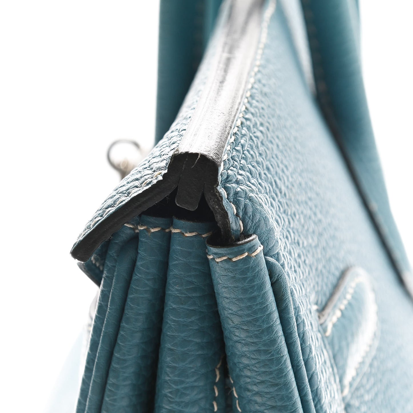 Togo Birkin 35 Blue Jean