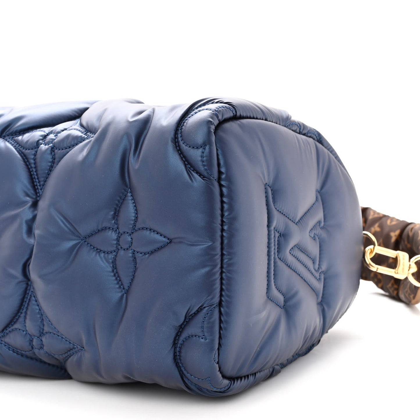 Econyl Mini Monogram Pillow Speedy Bandouliere 25 Navy