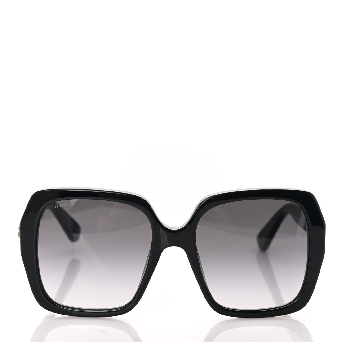 Acetate Square Frame GG0096S Sunglasses Black