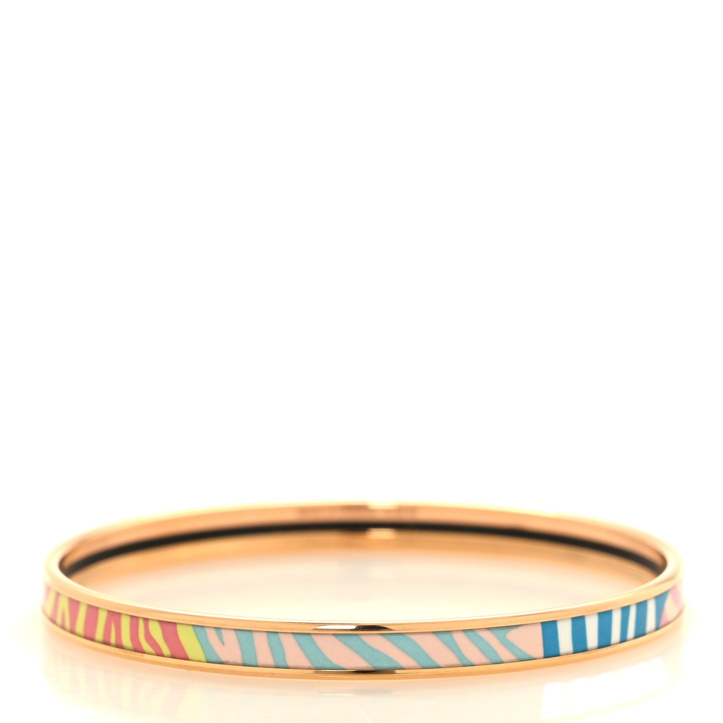 Enamel Printed Extra Narrow Printed Bracelet 65