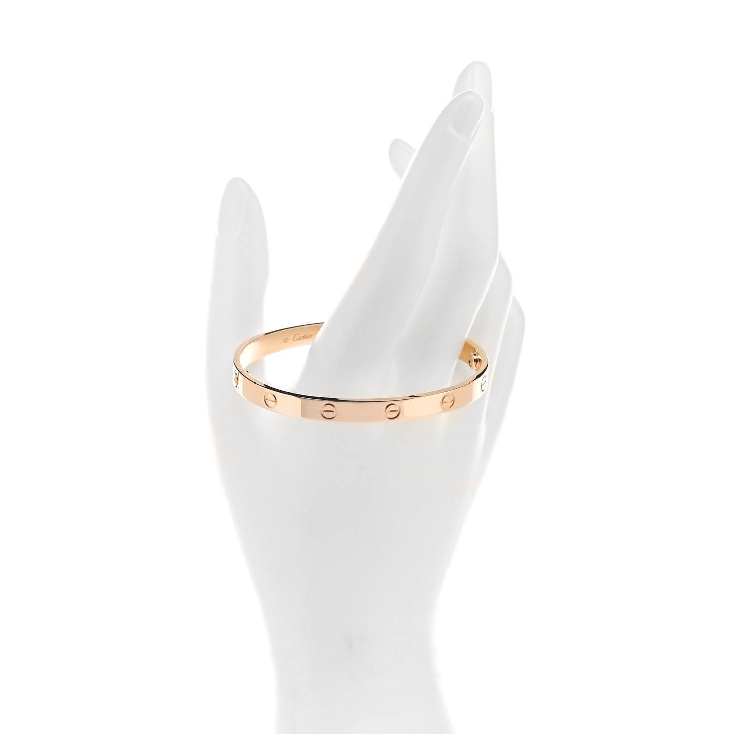 18K Yellow Gold LOVE Bracelet 19
