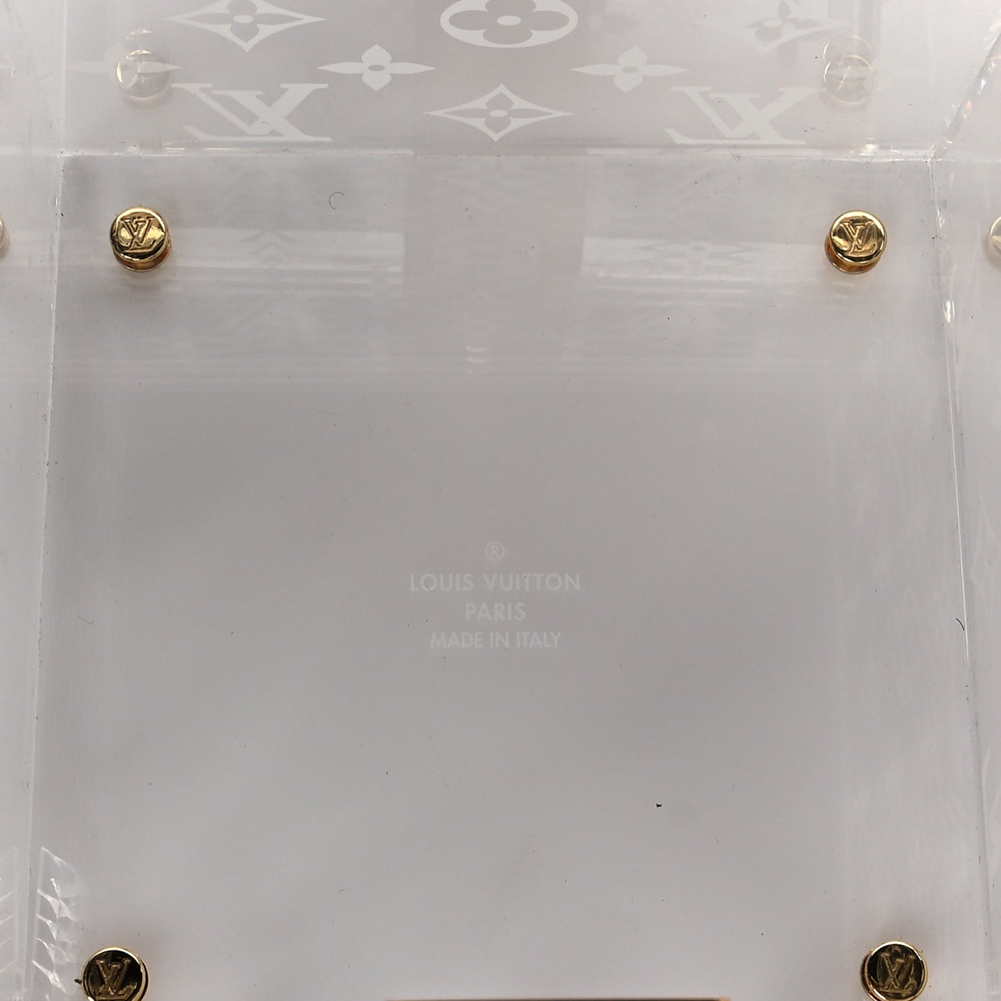 Transparent Plexiglass Cube Scott Box