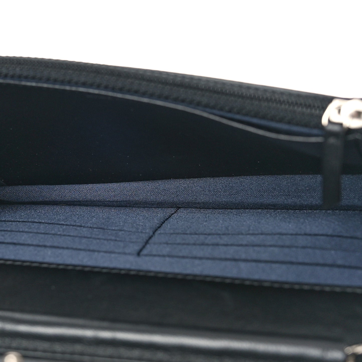 Lambskin Airlines Wallet On Chain WOC Blue Black Red