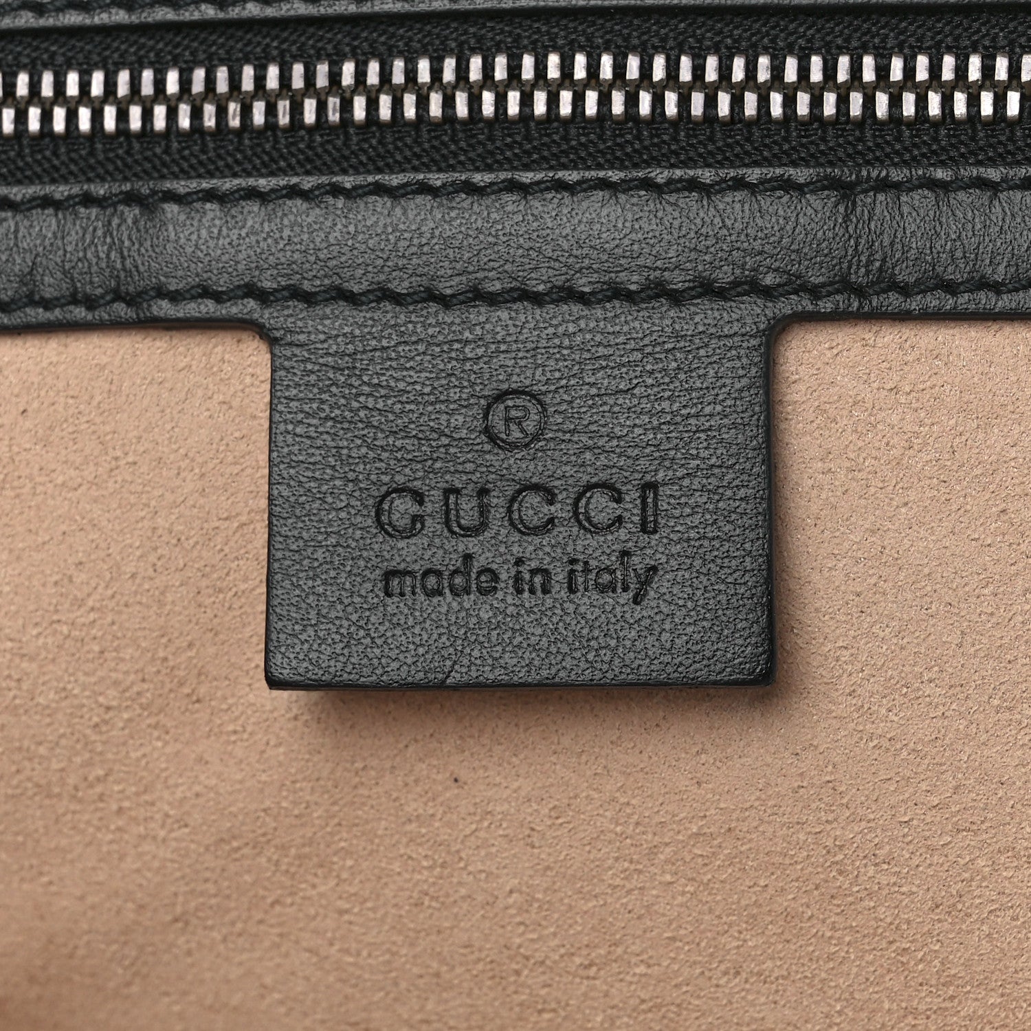 Gucci Calfskin Matelasse GG Marmont Portfolio Clutch Black 6 of 12
