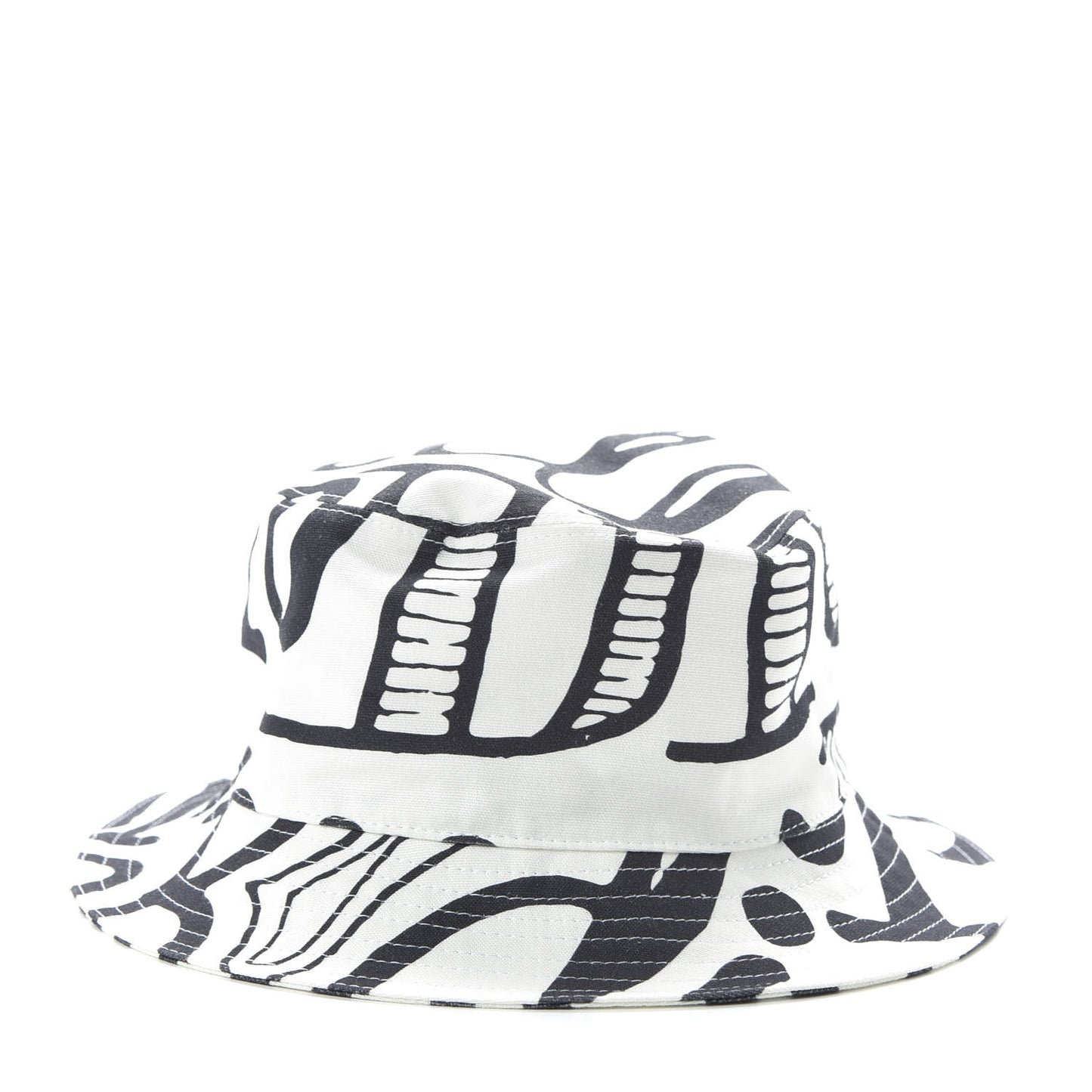 X SHAWN STUSSY Bucket Hat L Black White