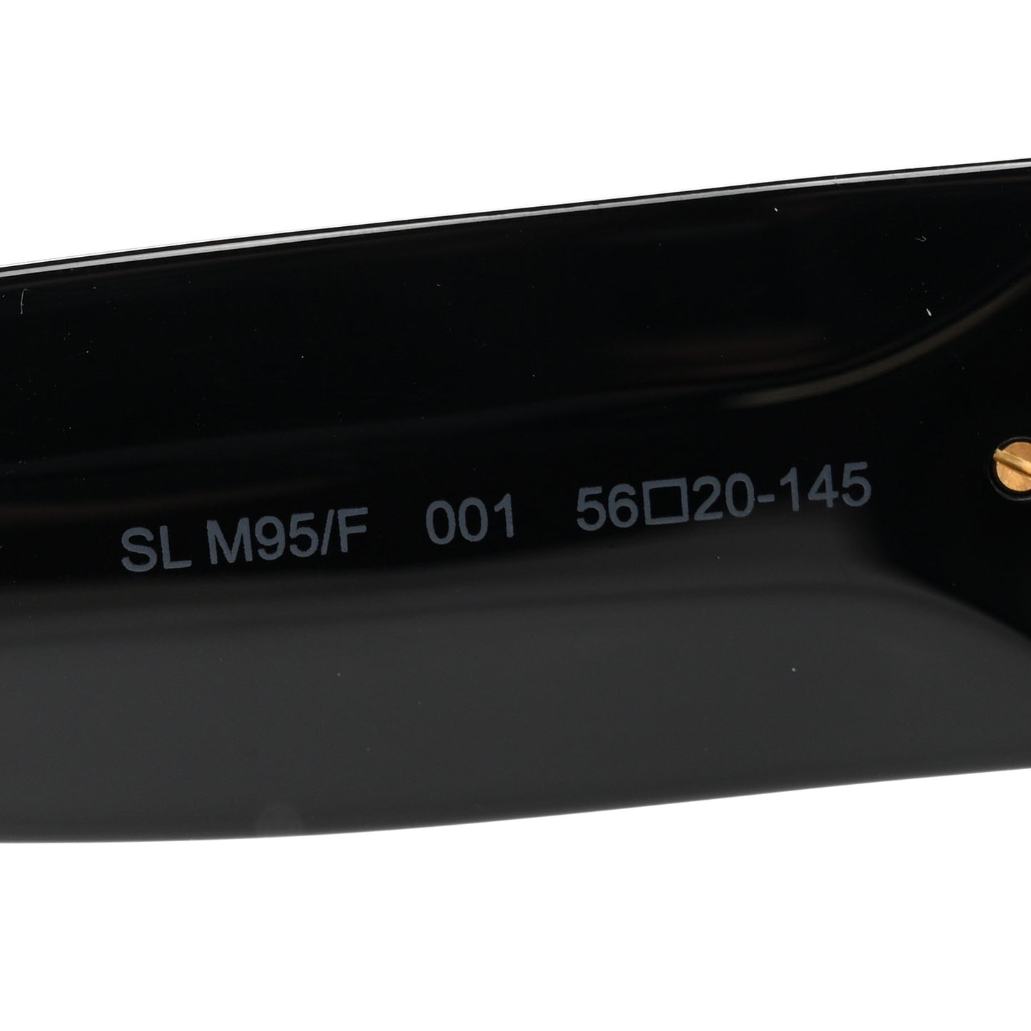 Acetate Cateye Sunglasses SL M95 F Black