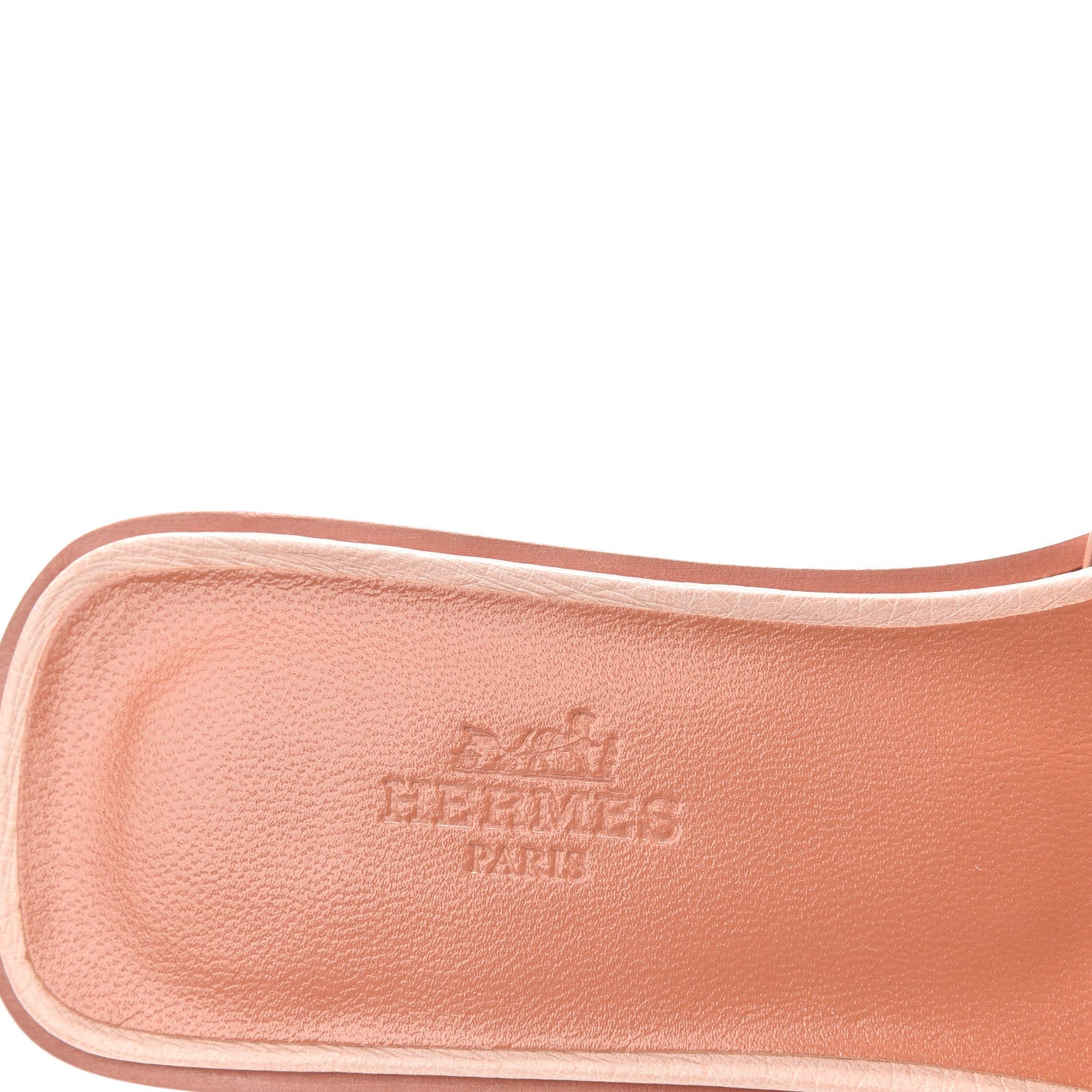 Hermes Ostrich Oran Sandals 36 Rose Bubinga 7 of 10