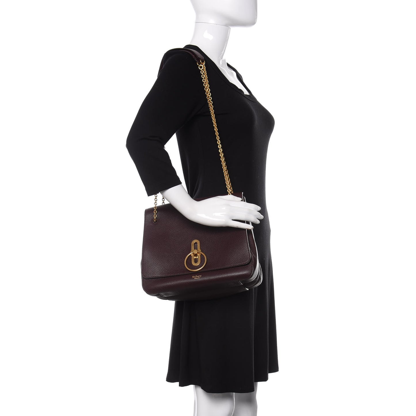 Natural Grain Amberley Satchel Oxblood