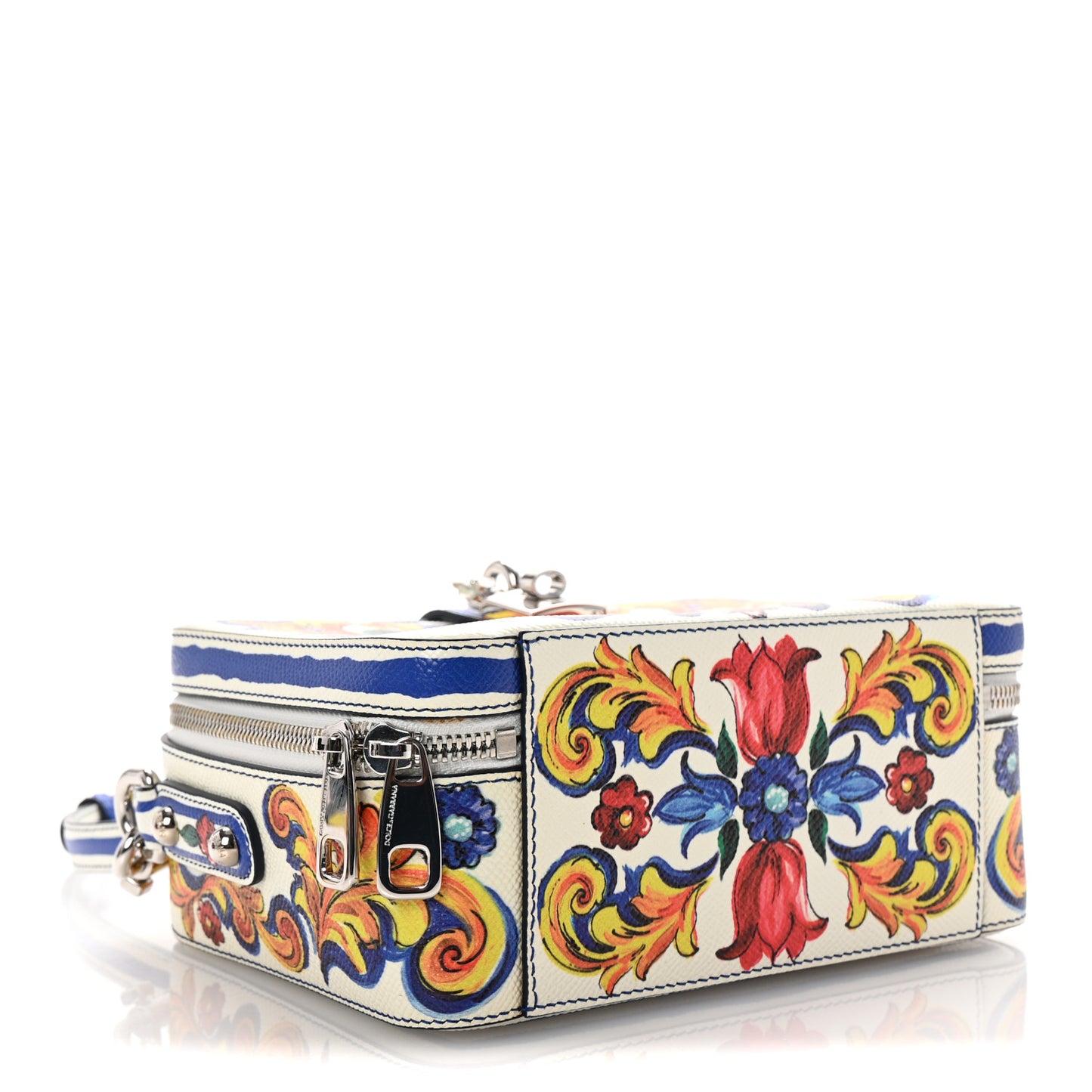 Dauphine Majolica Printed Box Bag Multicolor