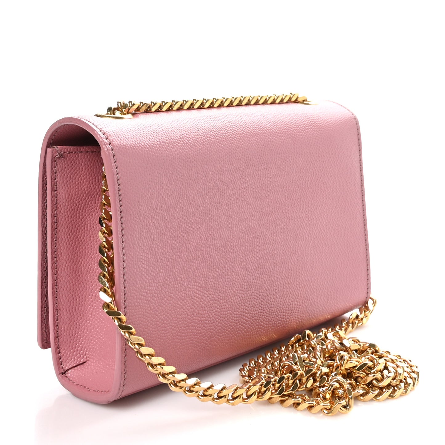 Grain De Poudre Small Classic Monogram Kate Satchel Old Rose