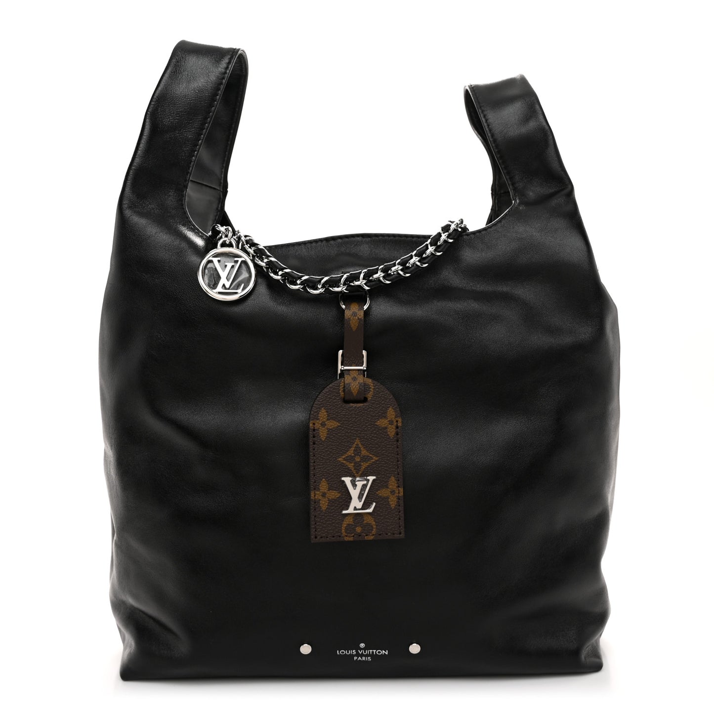 Calfskin Monogram Atlantis Vibe MM Black