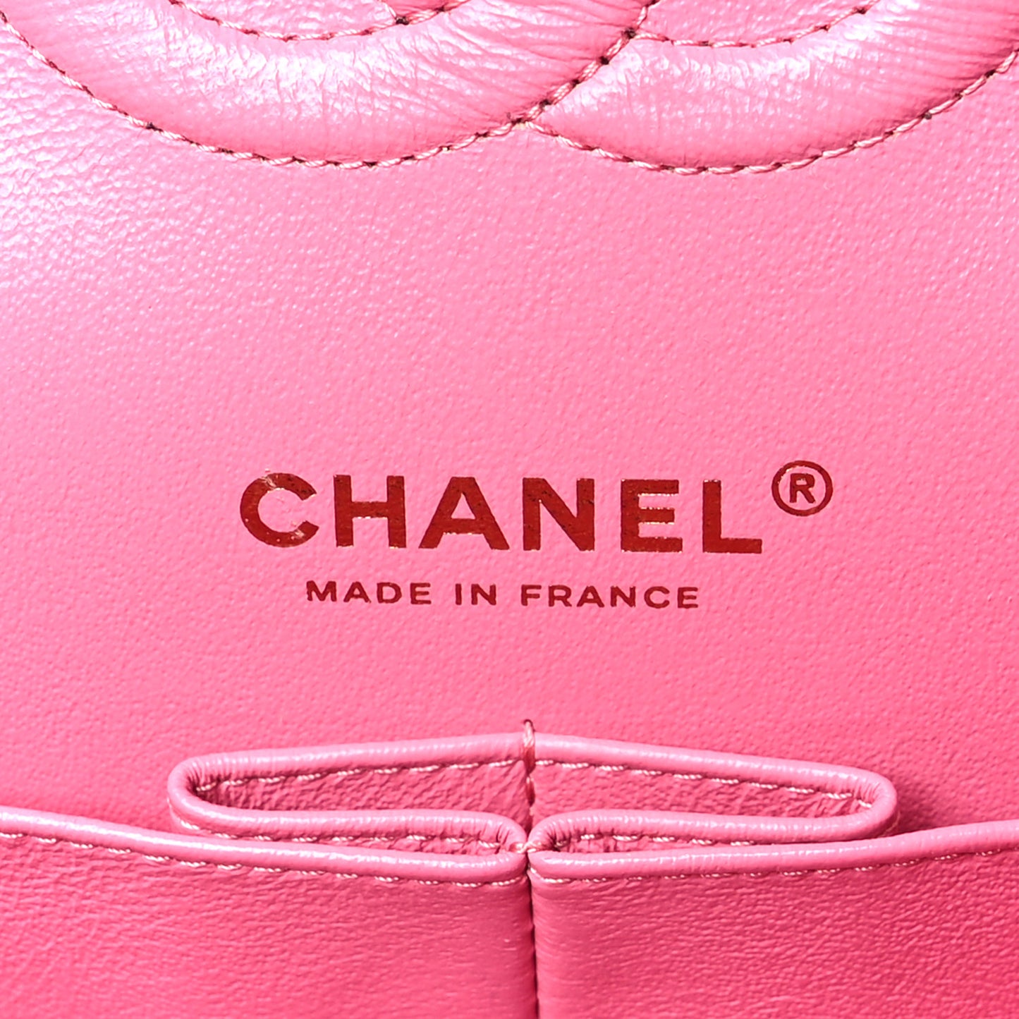 Caviar Quilted Medium Double Flap Pink