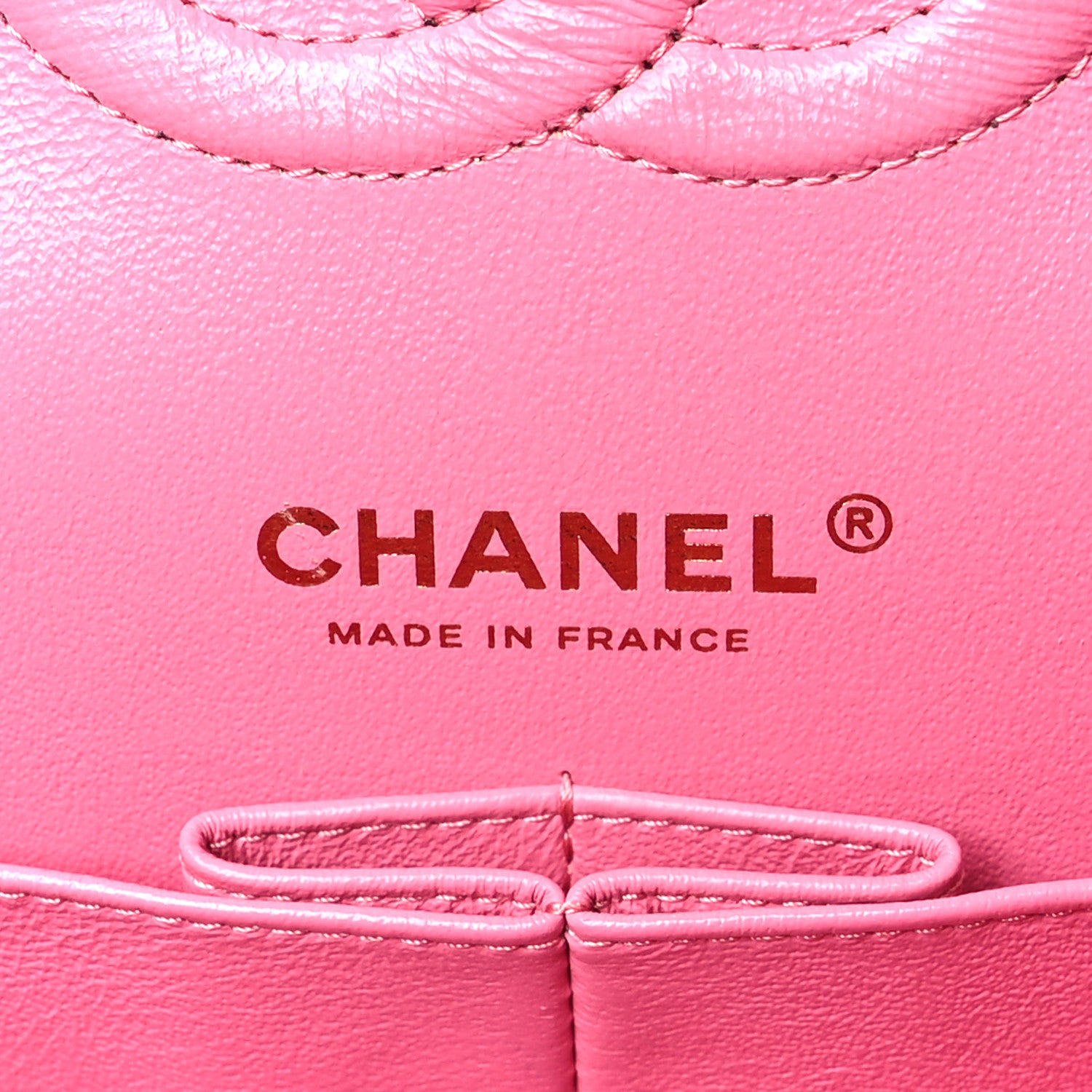 Chanel Caviar Quilted Medium Double Flap Pink 6 of 10