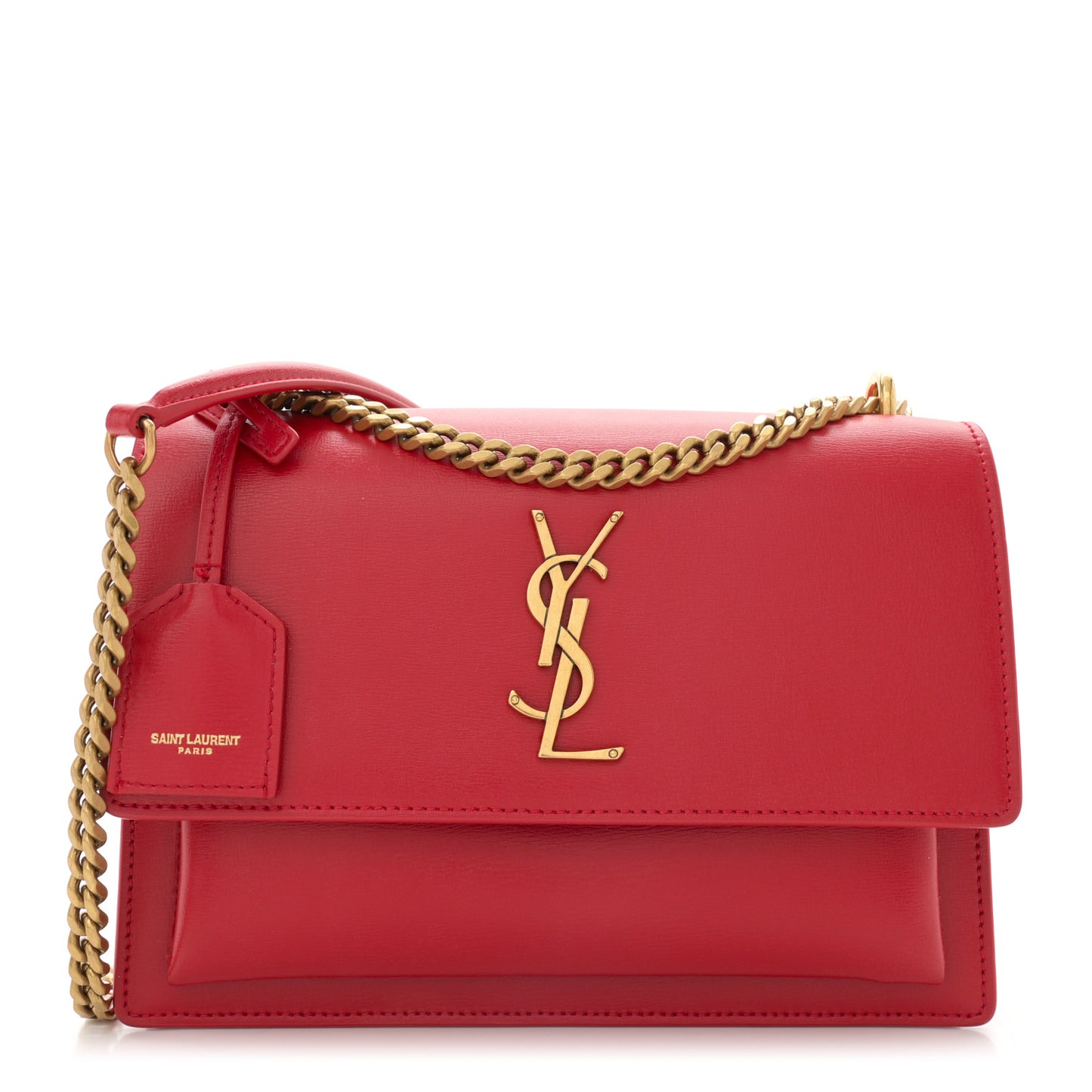Calfskin Medium Monogram Sunset Rouge Eros