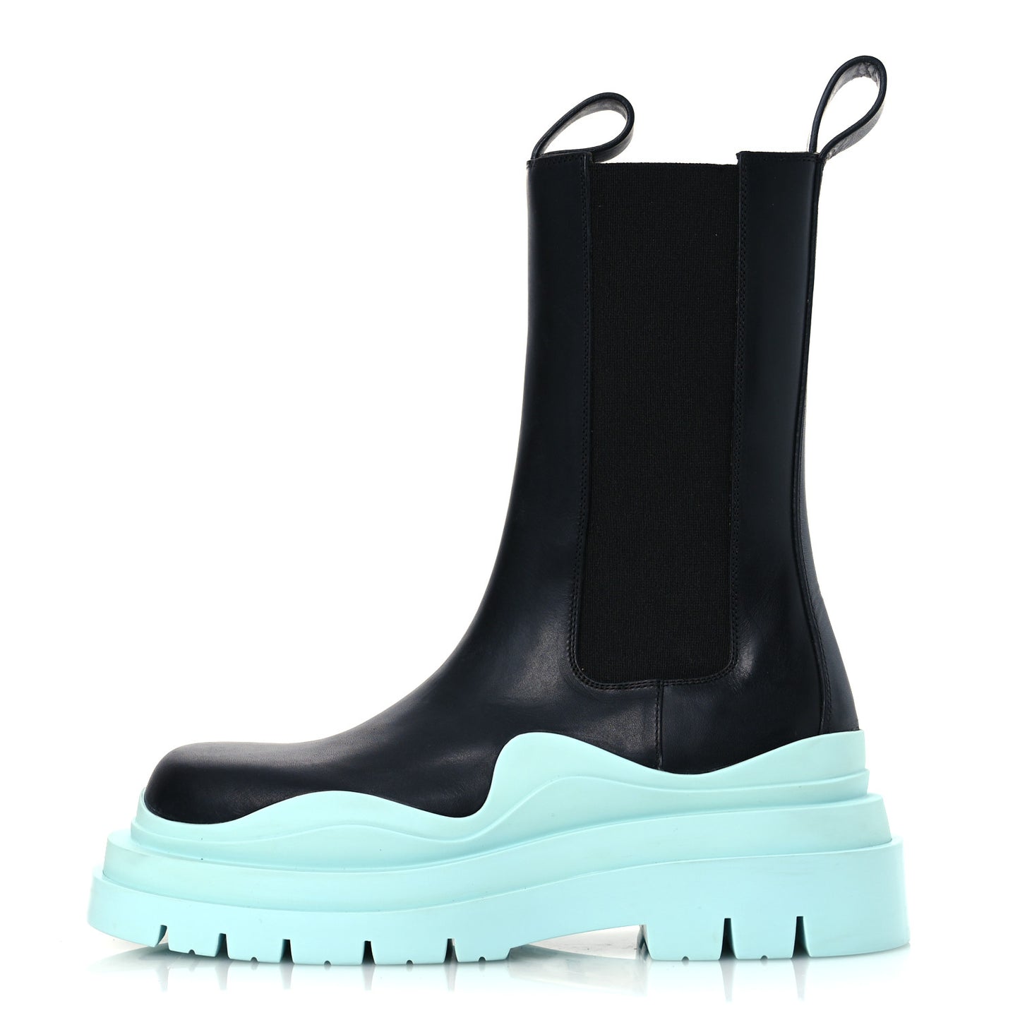 Calfskin Womens The Tire Chelsea Boots 39 Black Flannel