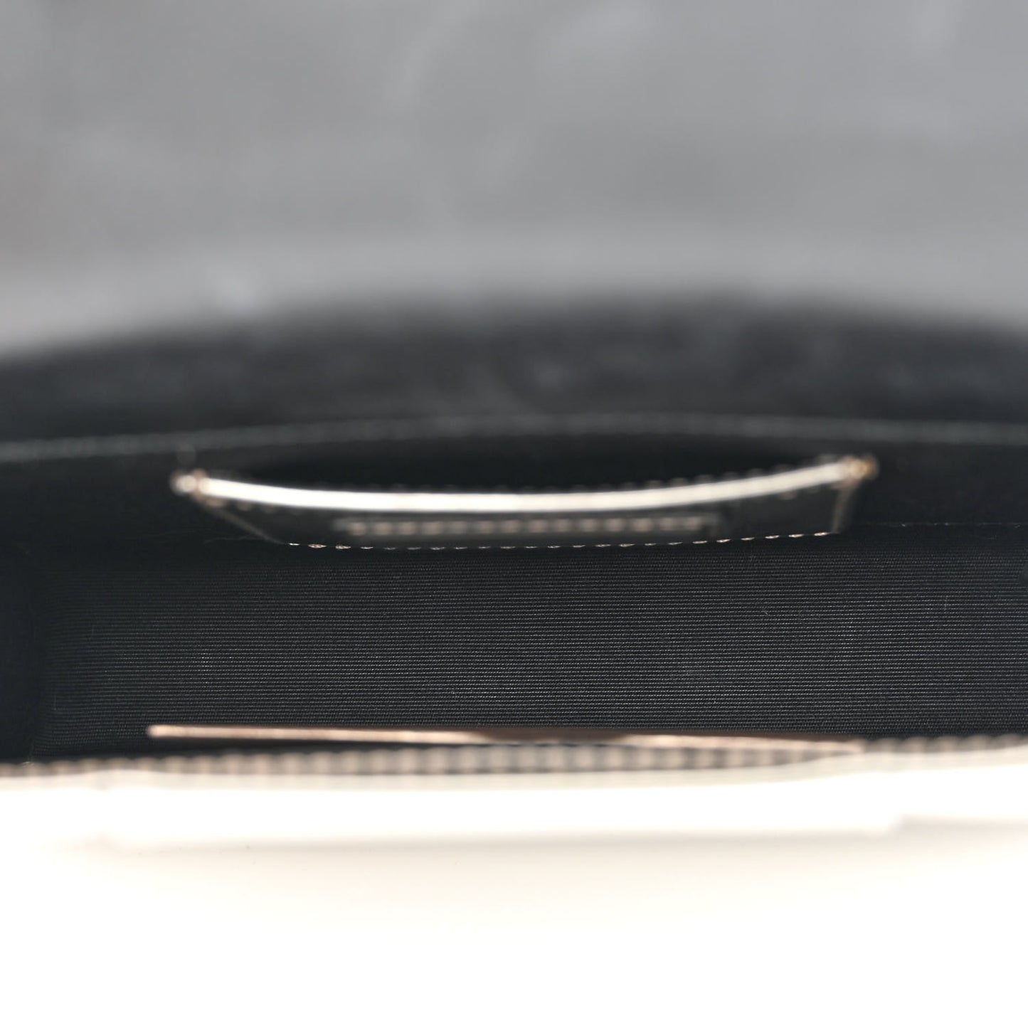Metallic Calfskin Small Serpenti Forever Snake Strap Crossbody Bag Silver