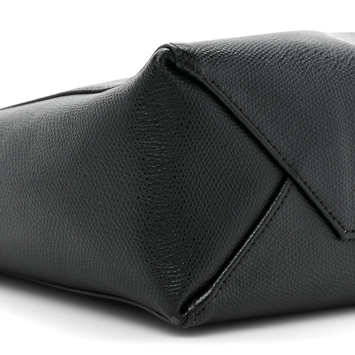Celine Grained Calfskin Small Vertical Cabas Black 8 of 13