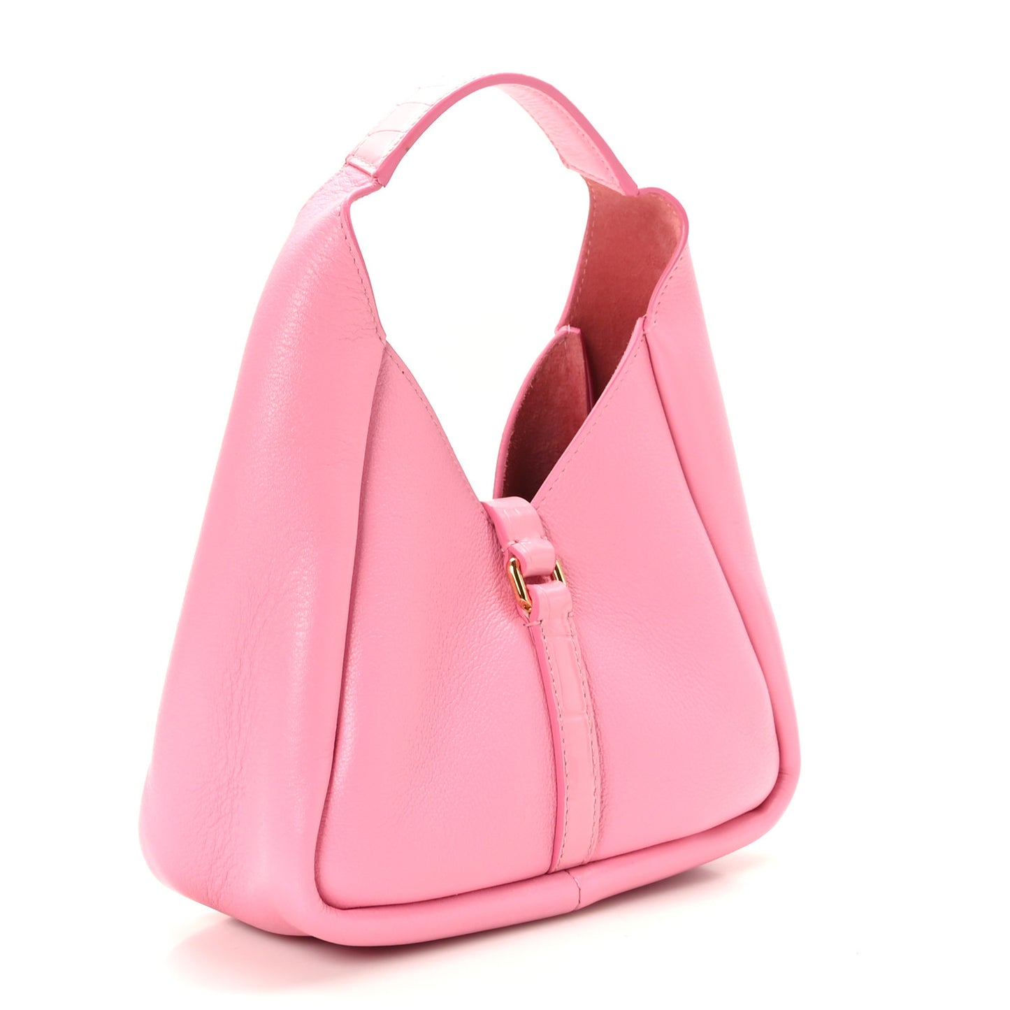 Grained Calfskin Mini G-Lock Hobo Pink