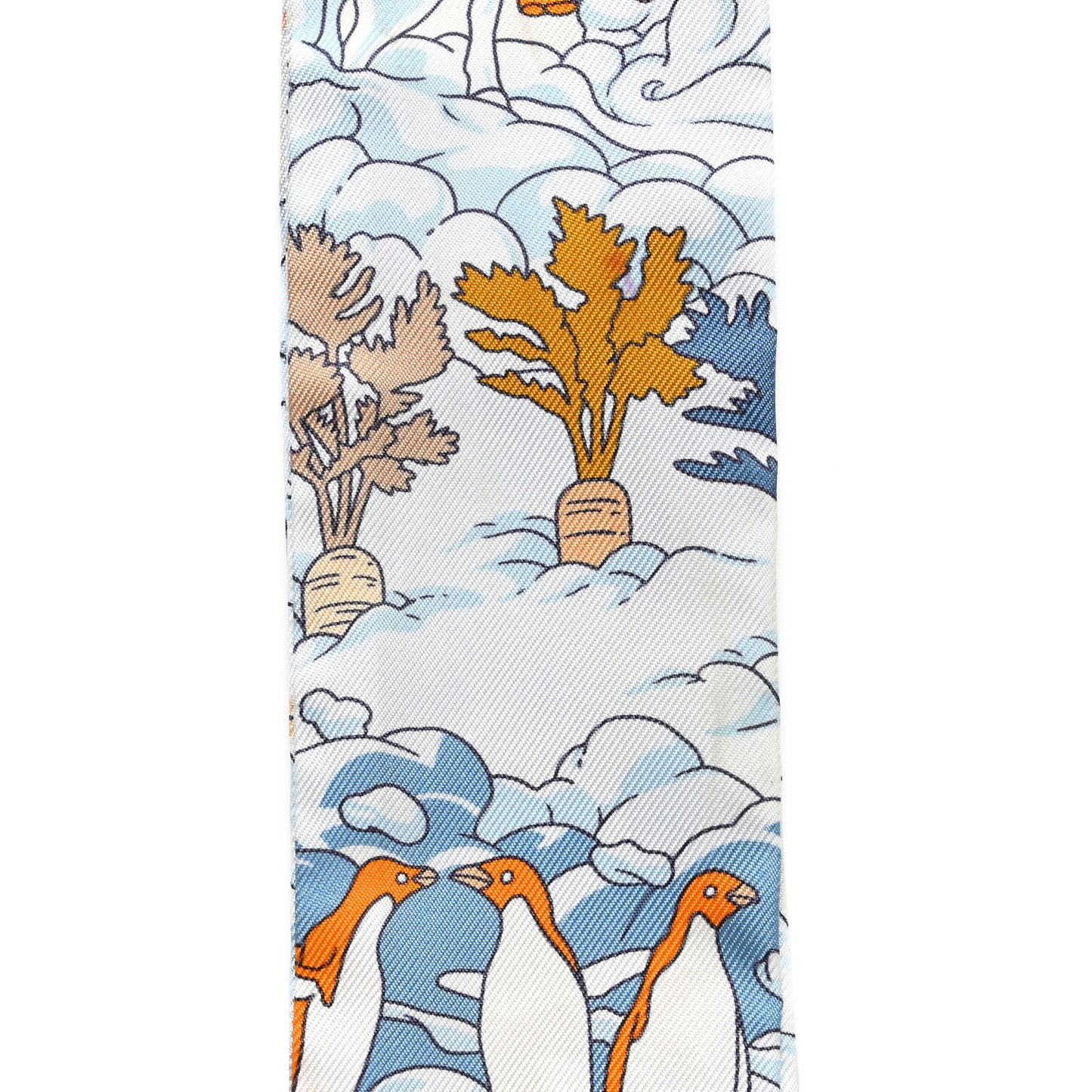 Silk Sur Mon Nuage Twilly Creme Bleu Ciel Orange