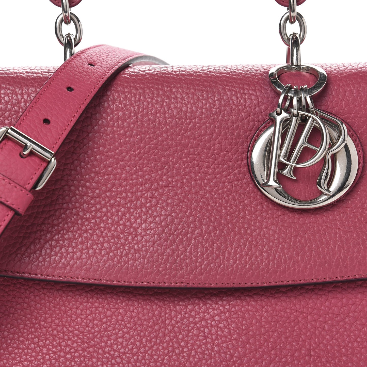 Bullcalf Small Be Dior Flap Fraise Tangerine
