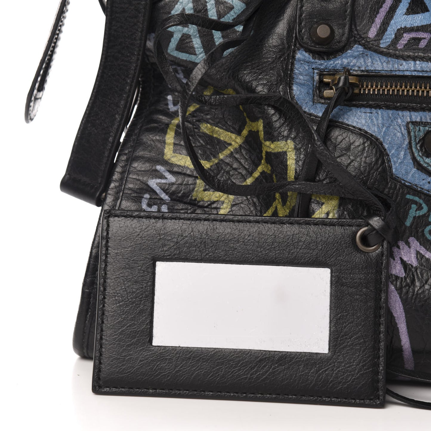 Agneau Graffiti All Over Classic Hardware City Black Multicolor