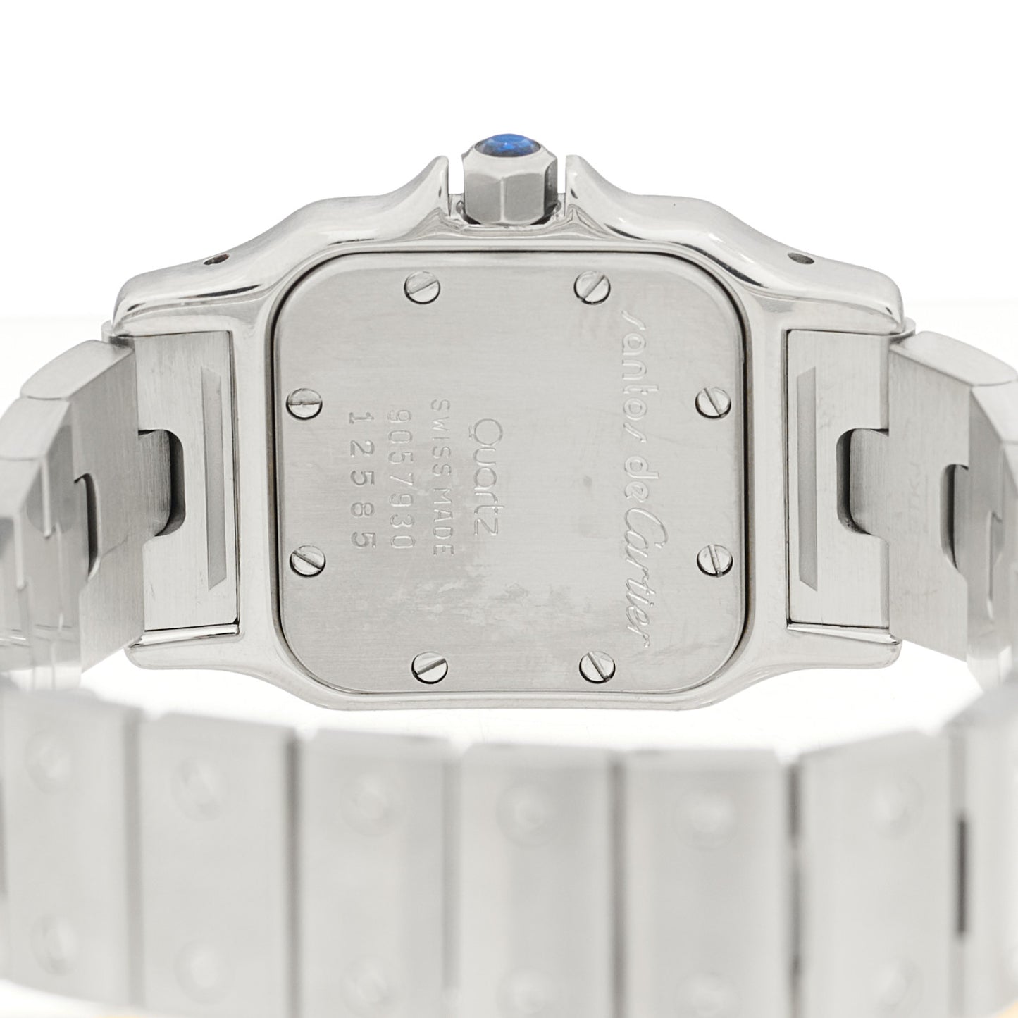Stainless Steel 24mm Santos de Cartier Galbee Quartz Watch