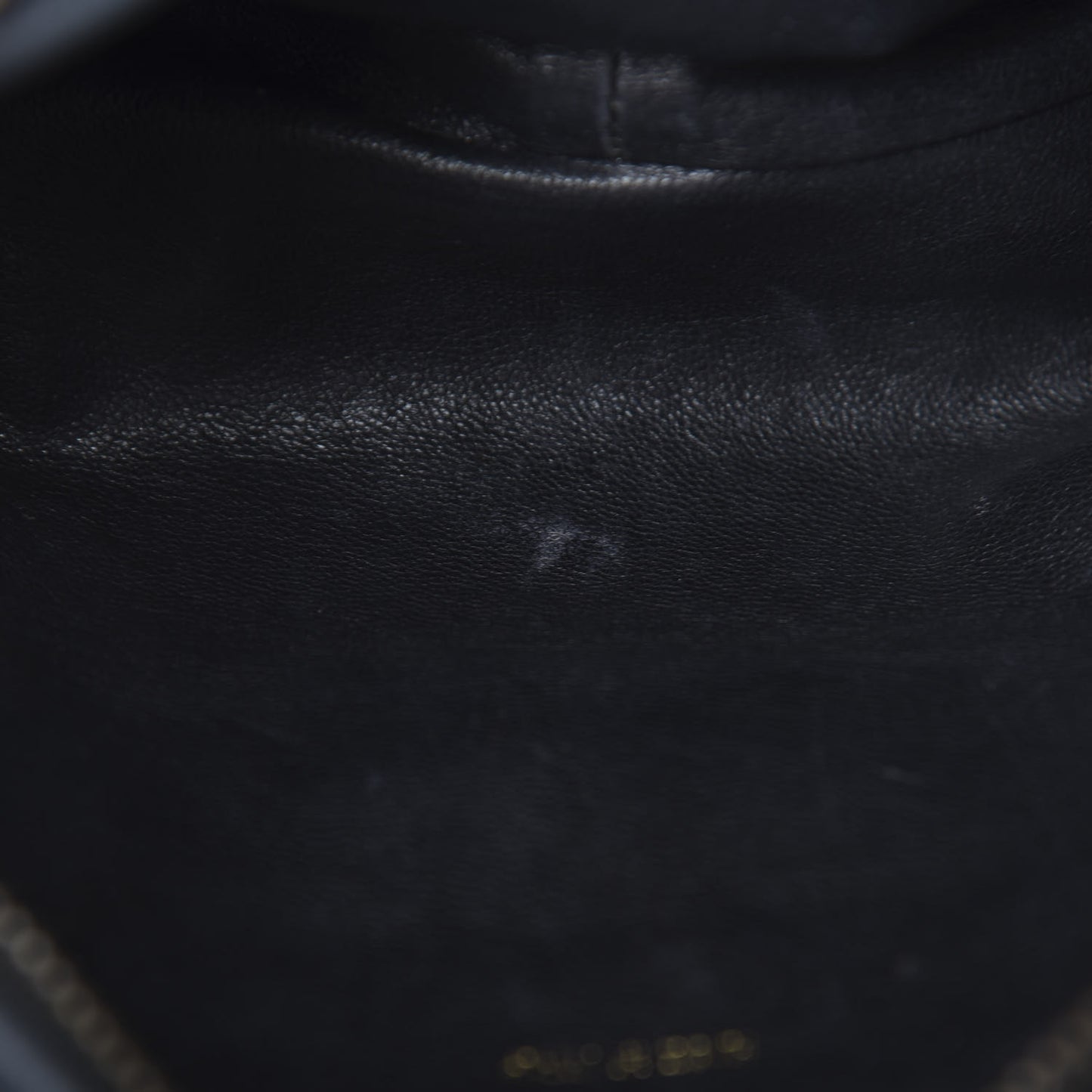 Lambskin Quilted CC Tassel Camera Bag Navy Blue
