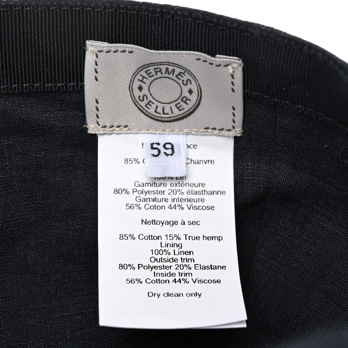 Cotton Paddock Cap 59 Navy