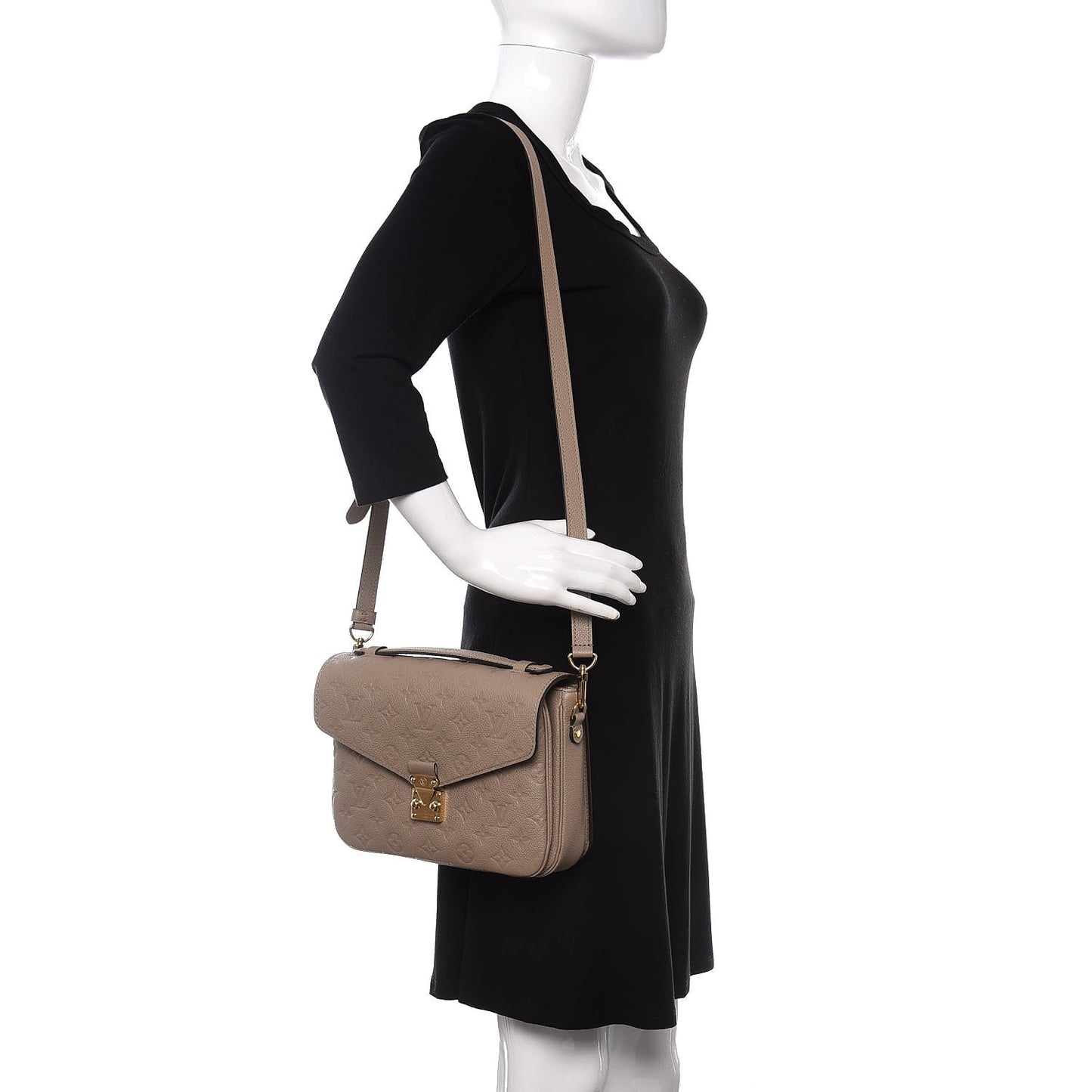 Empreinte Pochette Metis Tourterelle