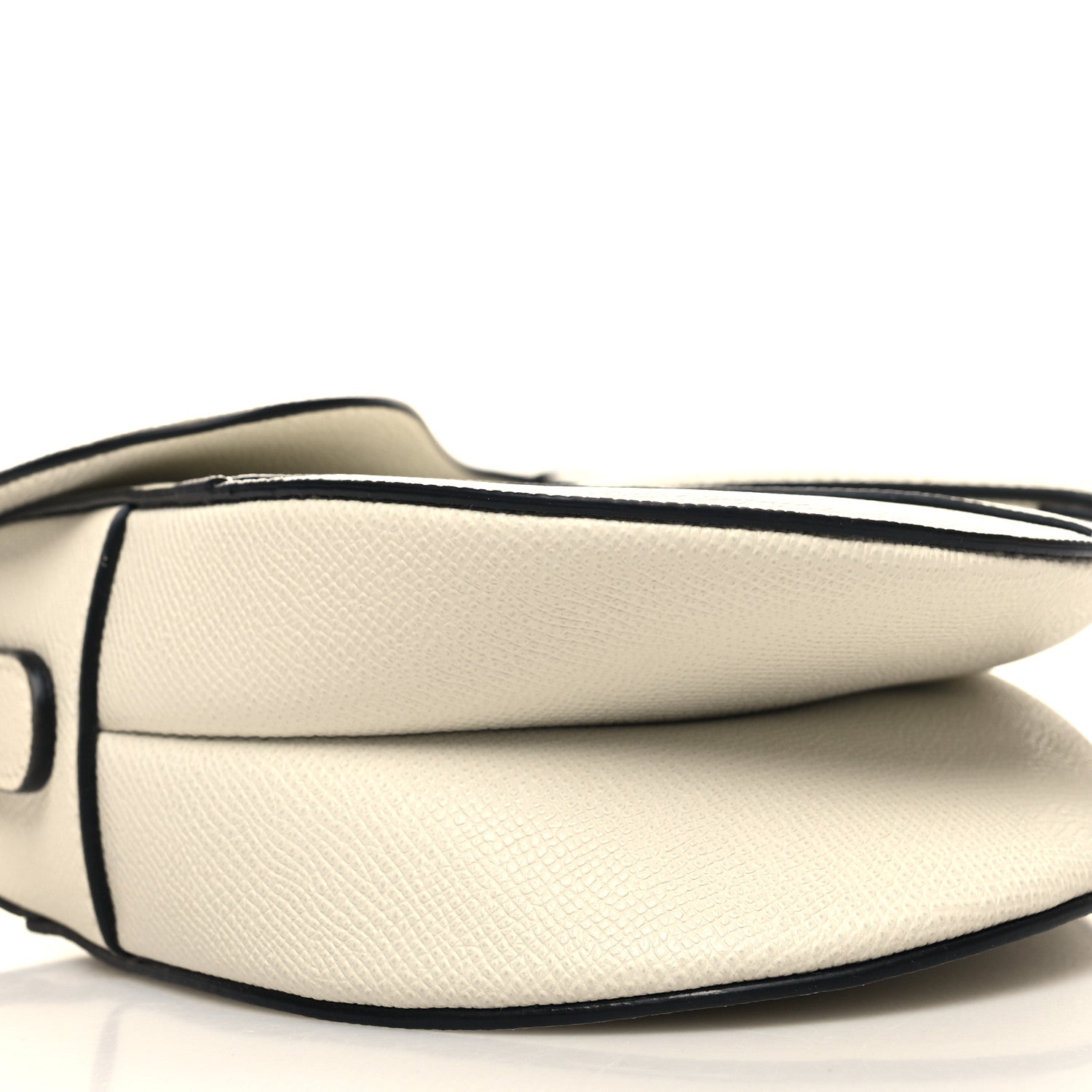 Christian Dior Grained Calfskin Saddle Bag With Strap Latte 8 of 9