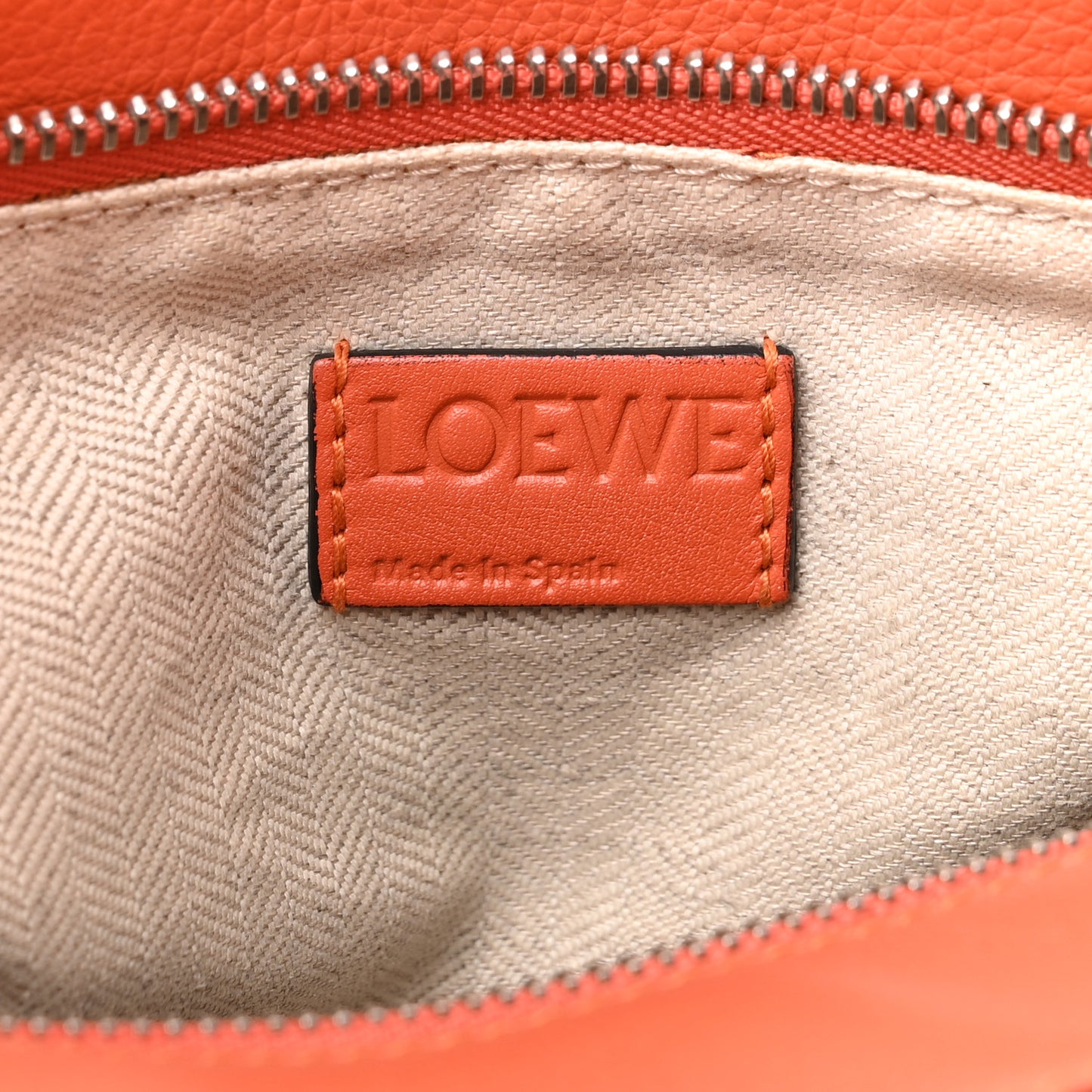 Calfskin Medium Puzzle Bag Coral