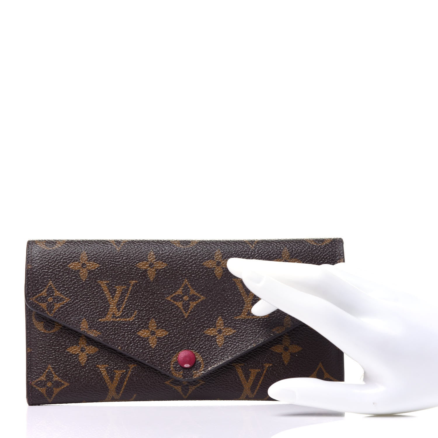 Louis Vuitton Monogram Josephine Wallet Fuchsia 2 of 10