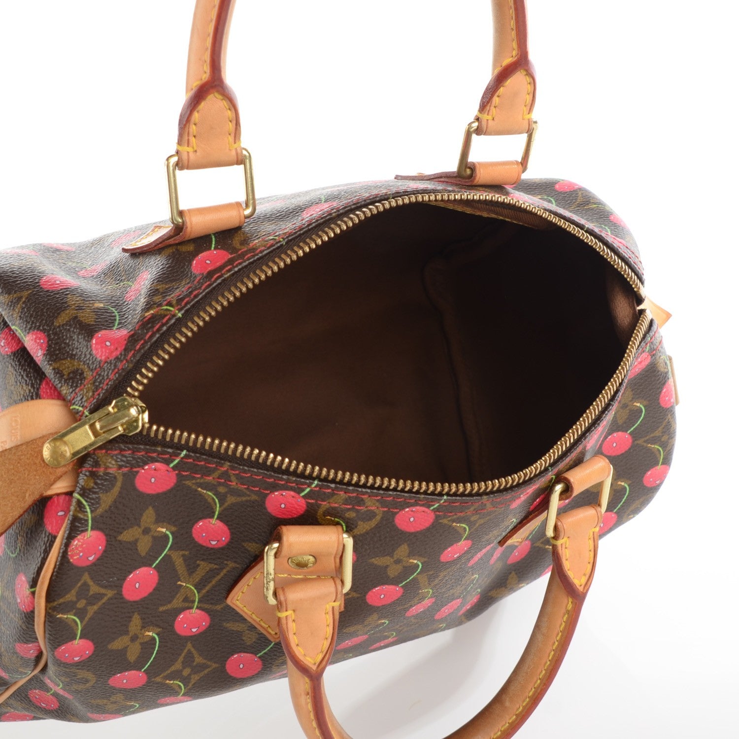 Louis Vuitton Monogram Cerises Speedy 25 5 of 9