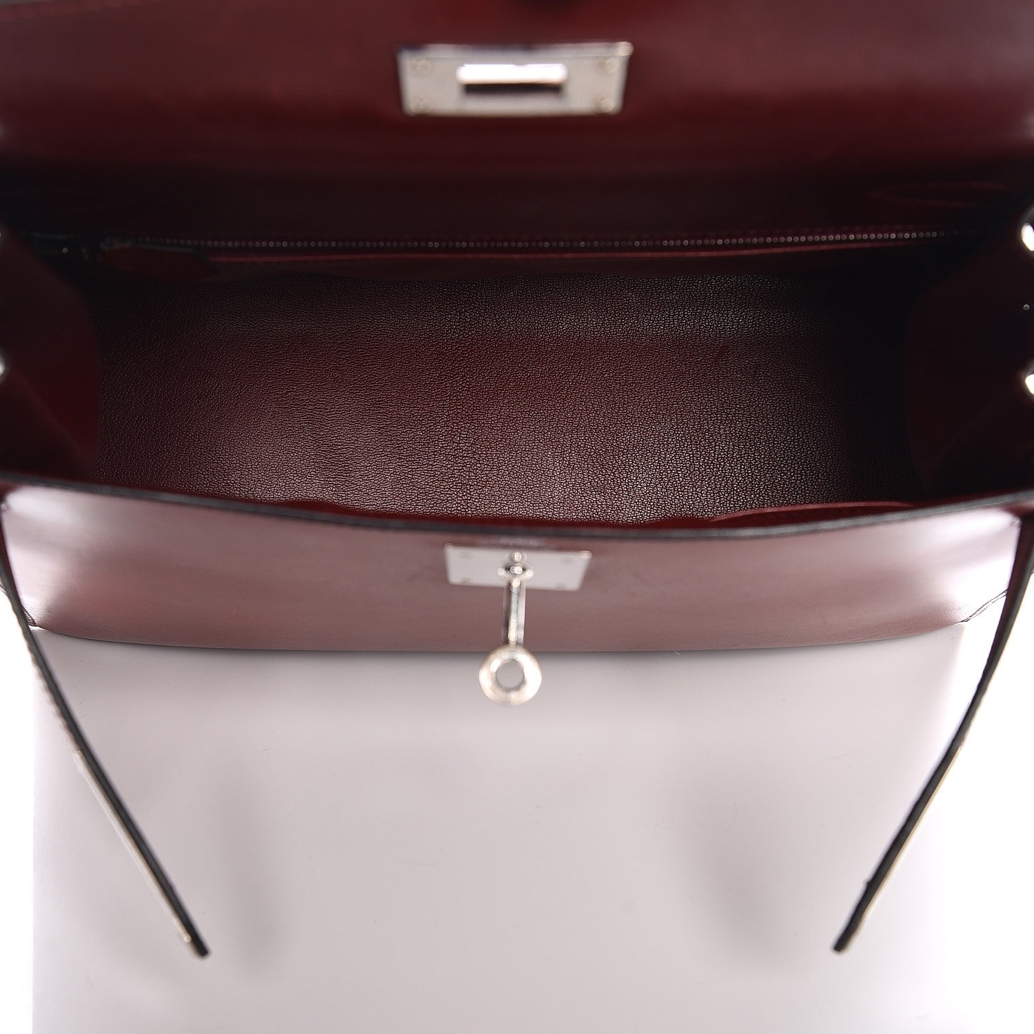 Hermes Box Kelly Sellier 28 Rouge H 7 of 39