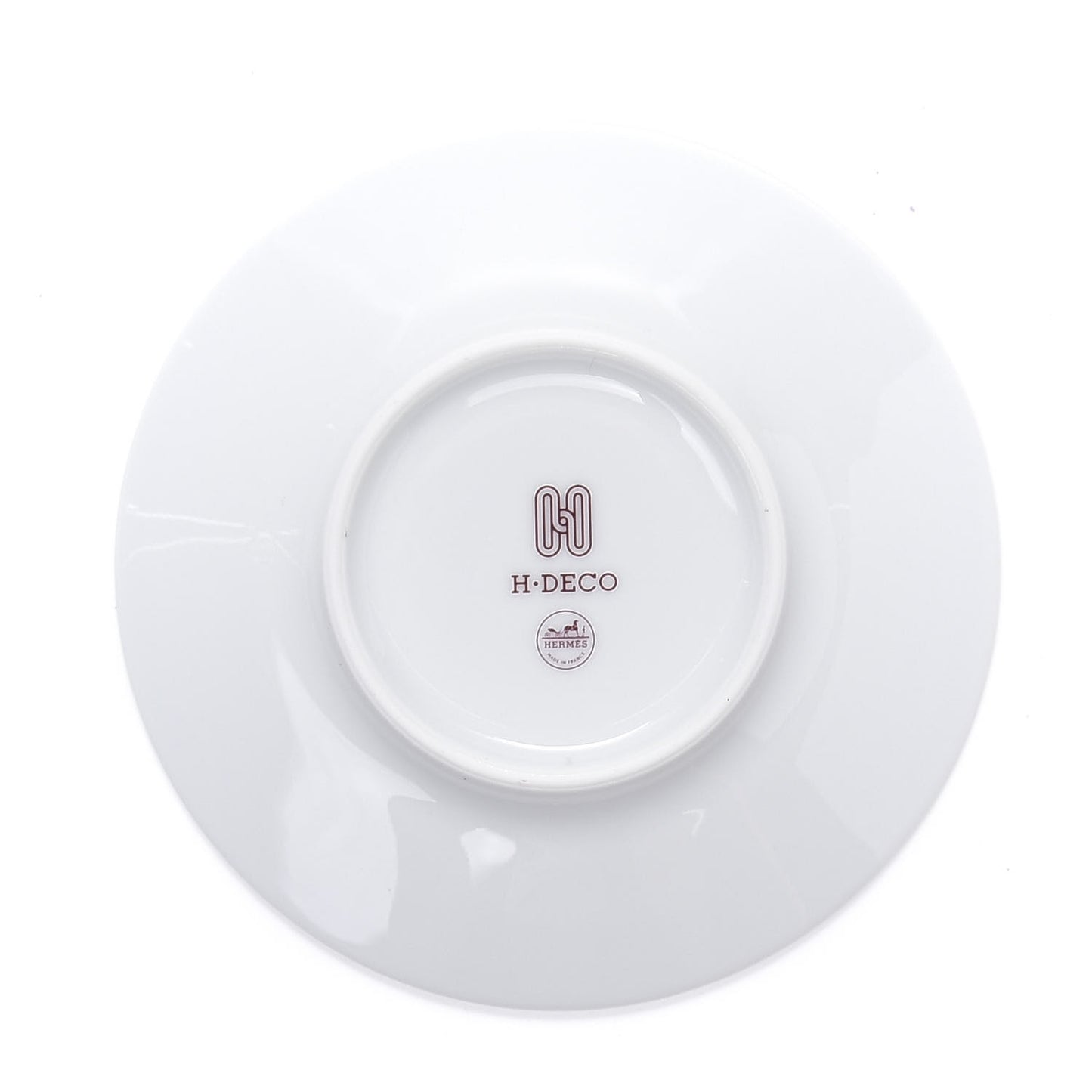 Porcelain H Deco Tea Set Rouge