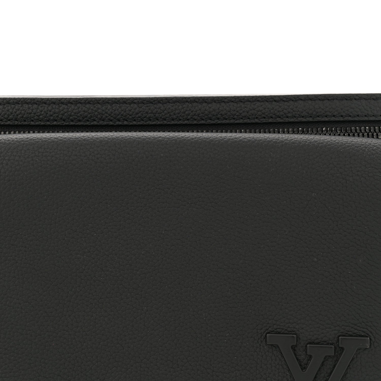 Louis Vuitton Grained Calfskin Aerogram Slingbag Black 8 of 14