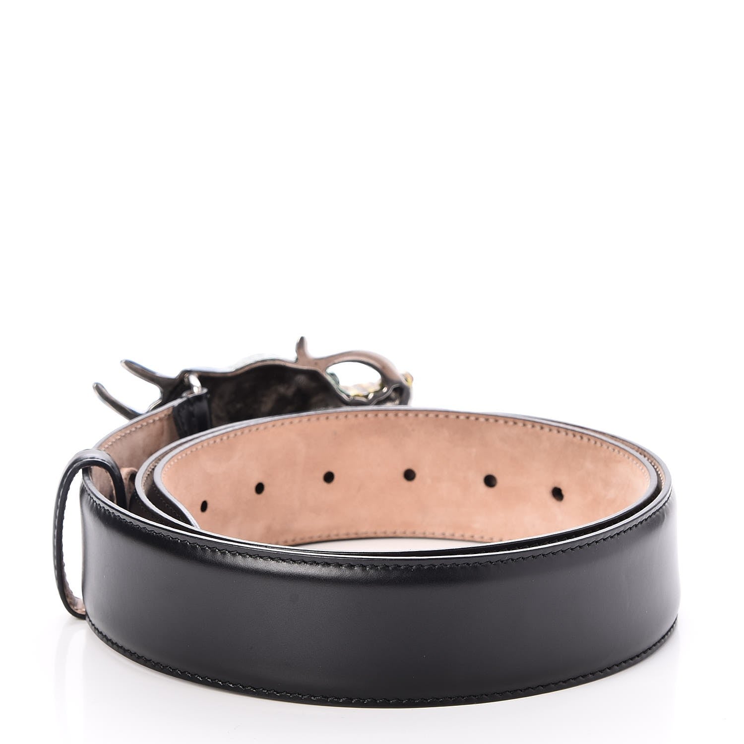 Gucci Calfskin Dragon Belt 95 38 Black 3 of 6