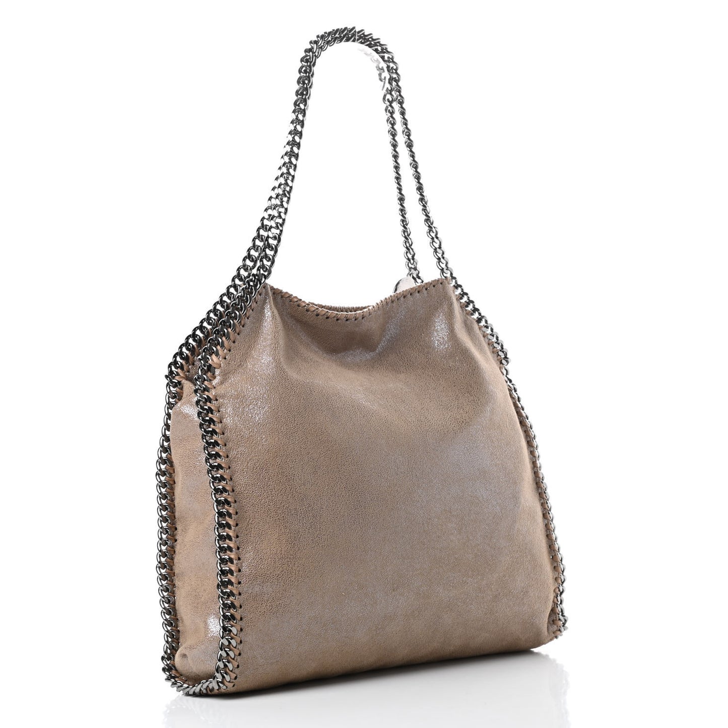 Shaggy Deer Small Falabella Tote Redwood