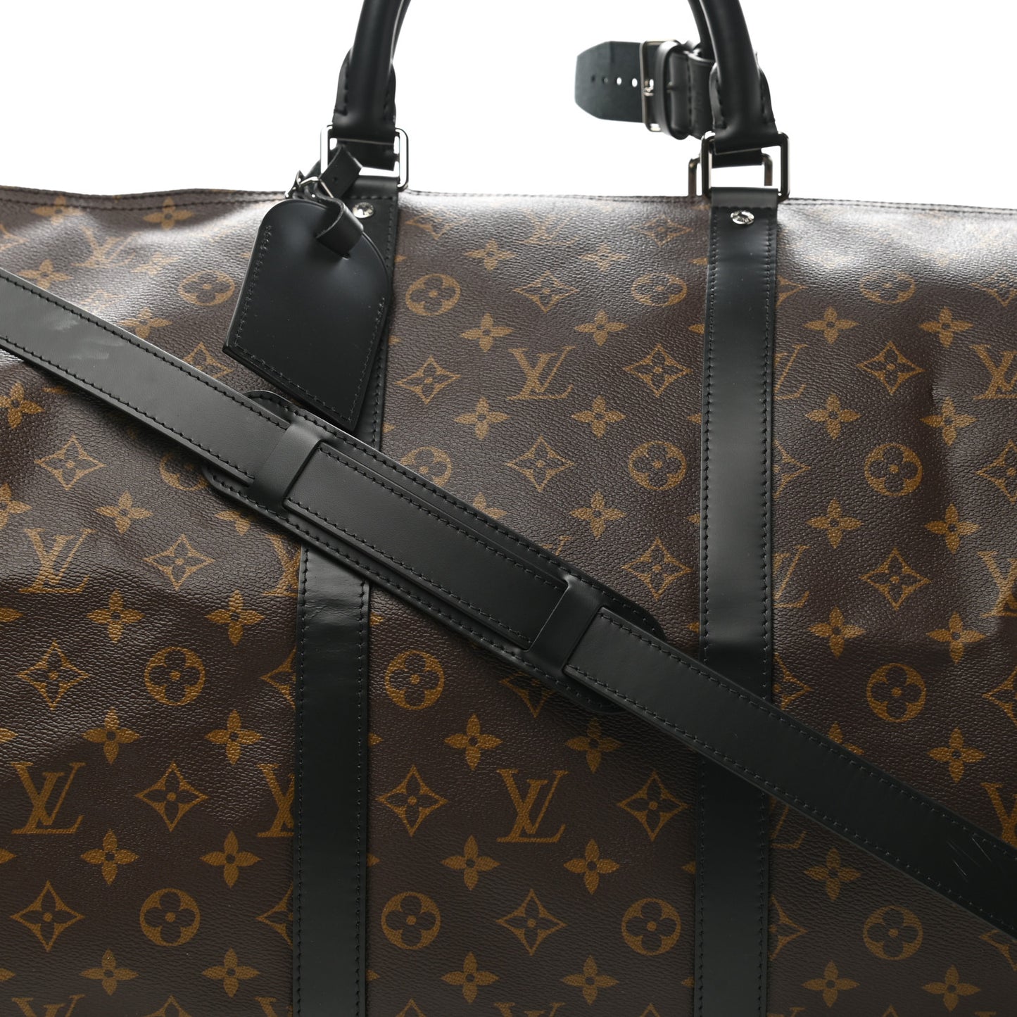 Monogram Macassar Keepall Bandouliere 55
