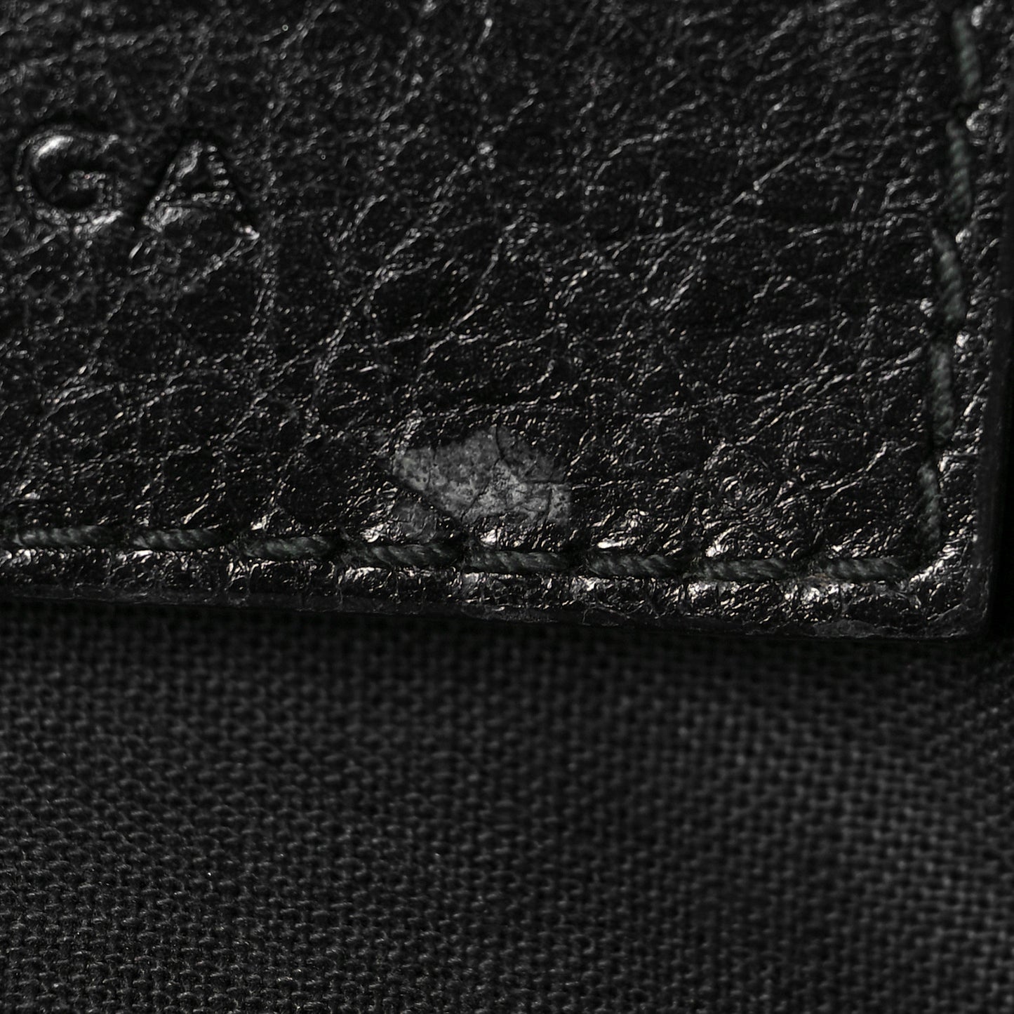 Agneau Giant 12 Gold Hardware Town Black