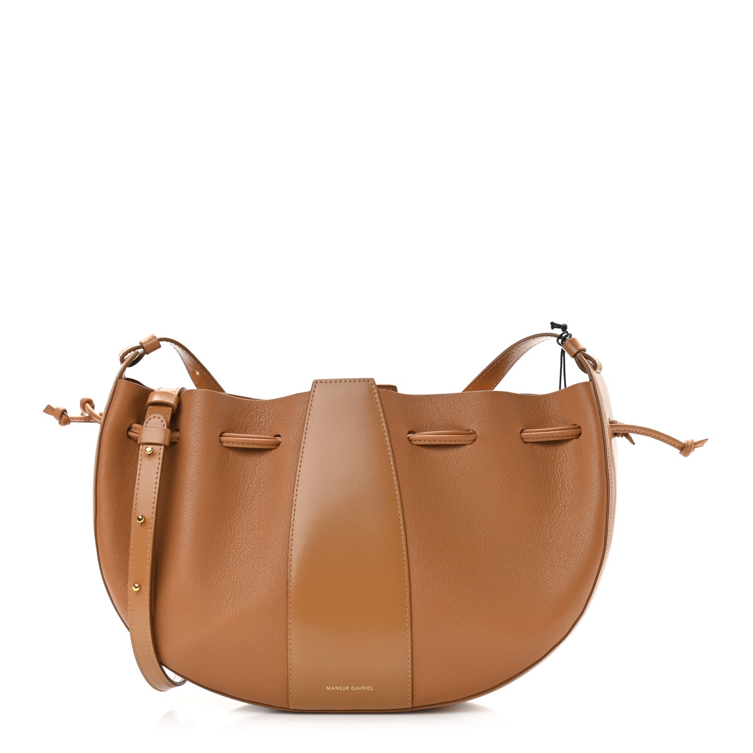 Mansur Gavriel Tumbled Calfskin Lilium Bag Caramel 1 of 9
